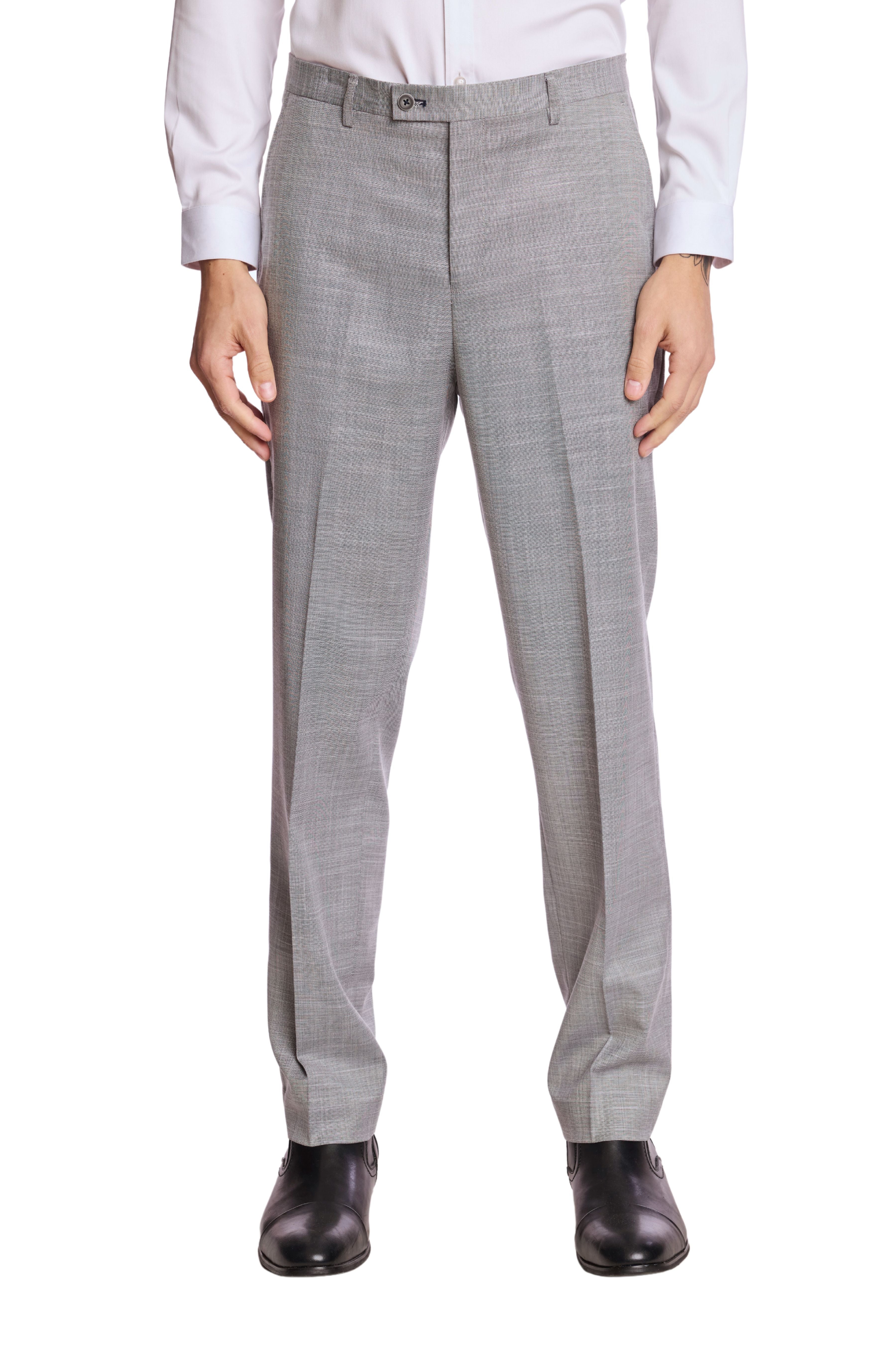 Modern Fit - Downing Pants - Light Grey Shark