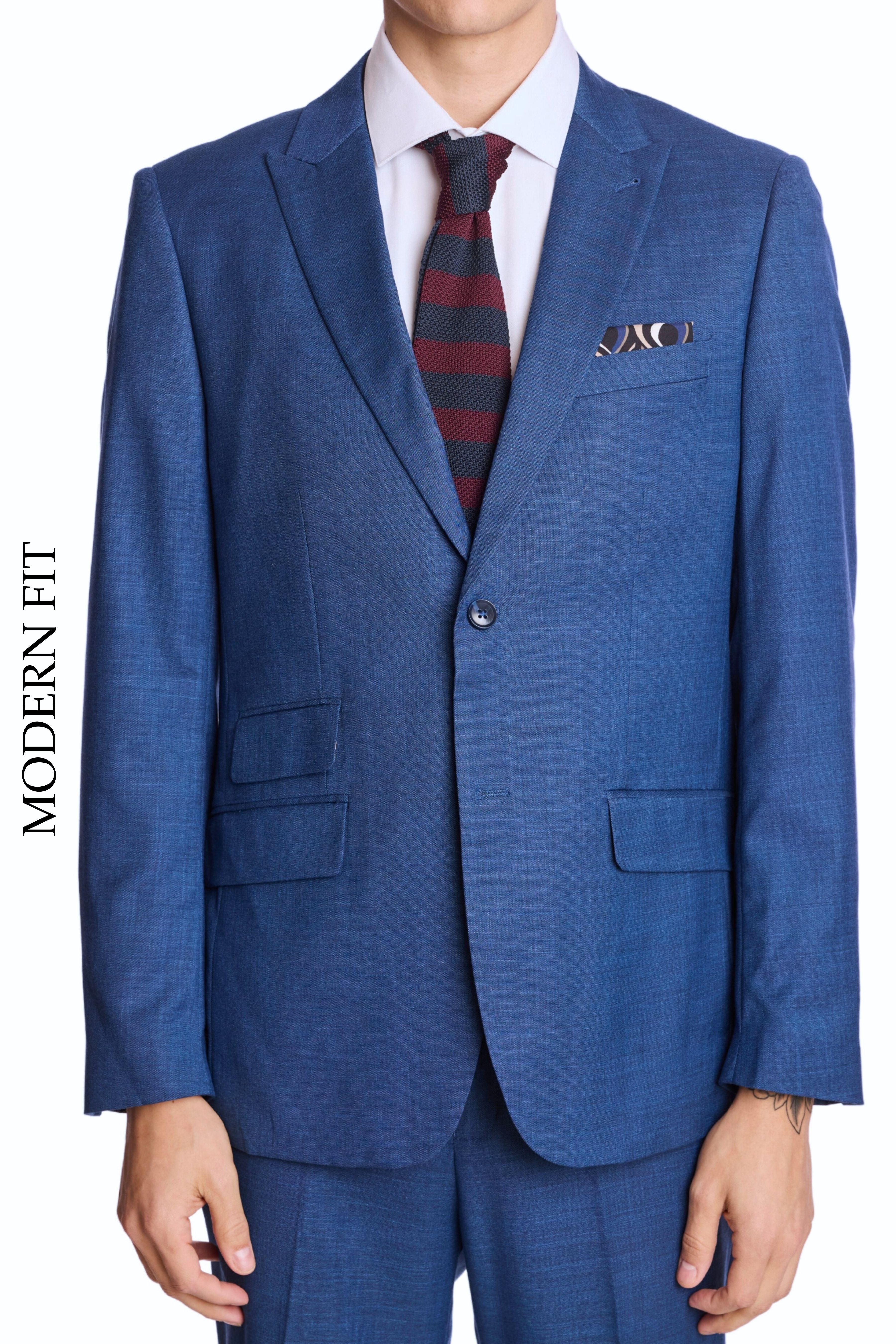 Modern Fit - Ashton Peak Jacket - Dark Blue Shark