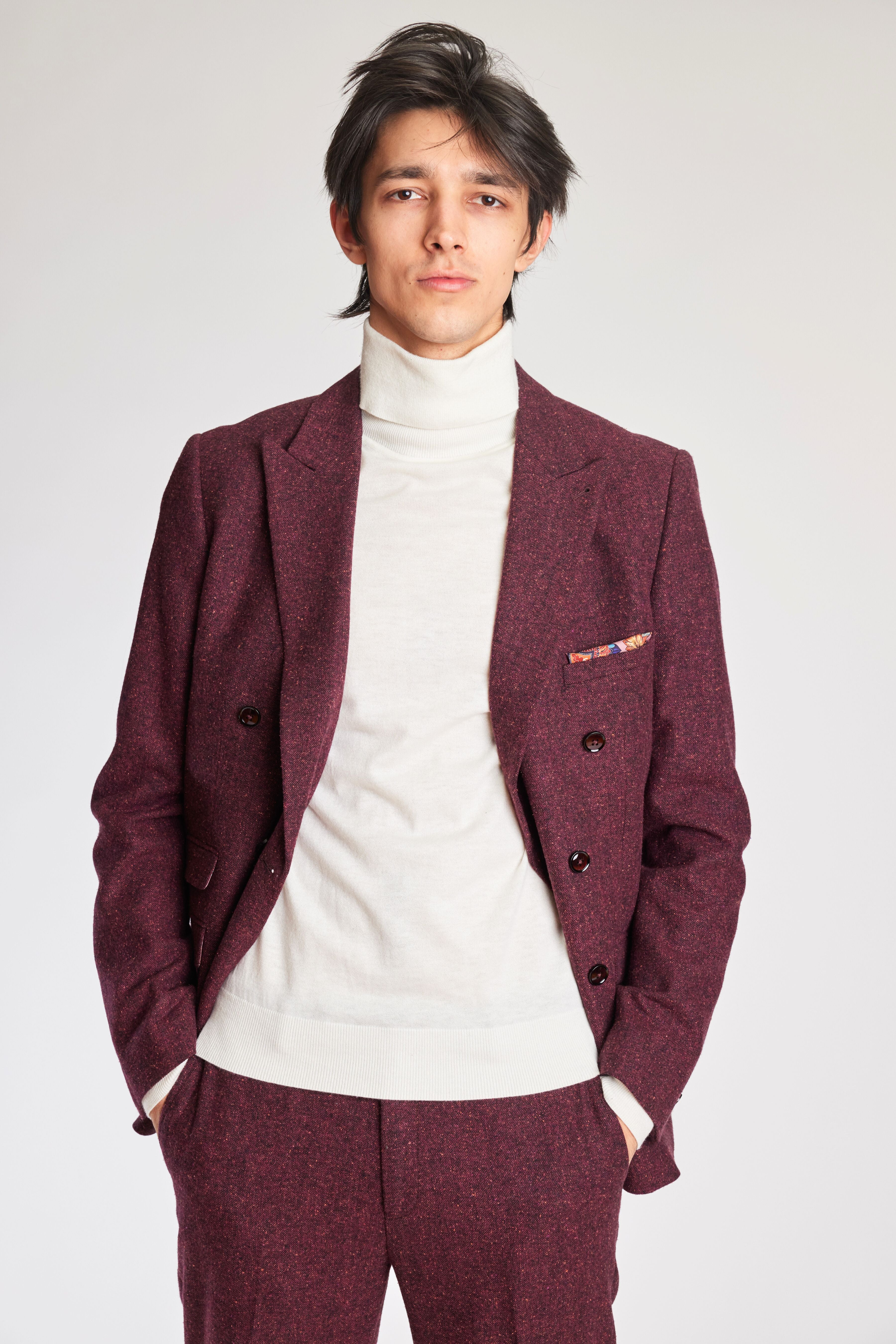 Fine Gauge Turtleneck - Cool Whip