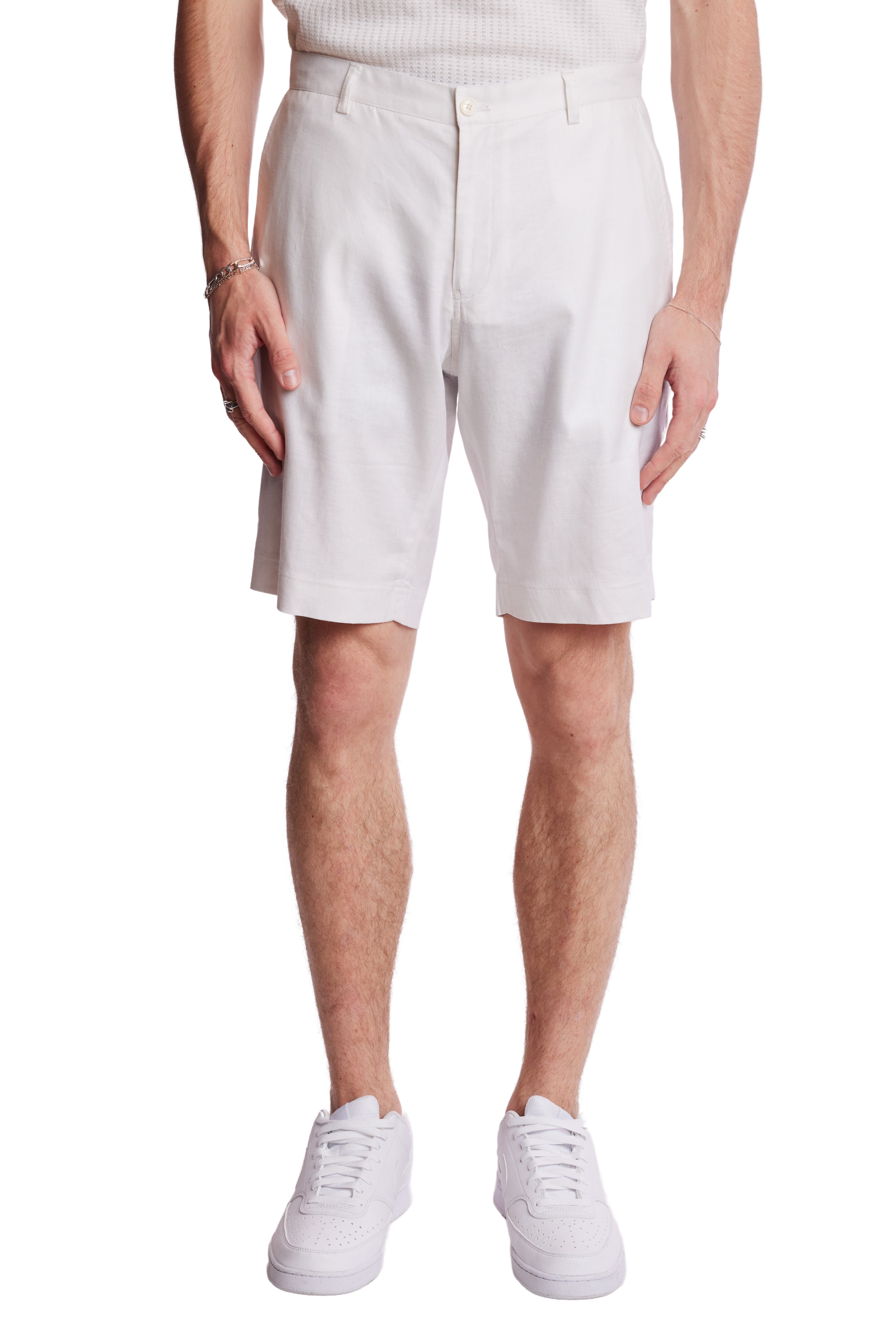 Felix Shorts - slim - White Linen