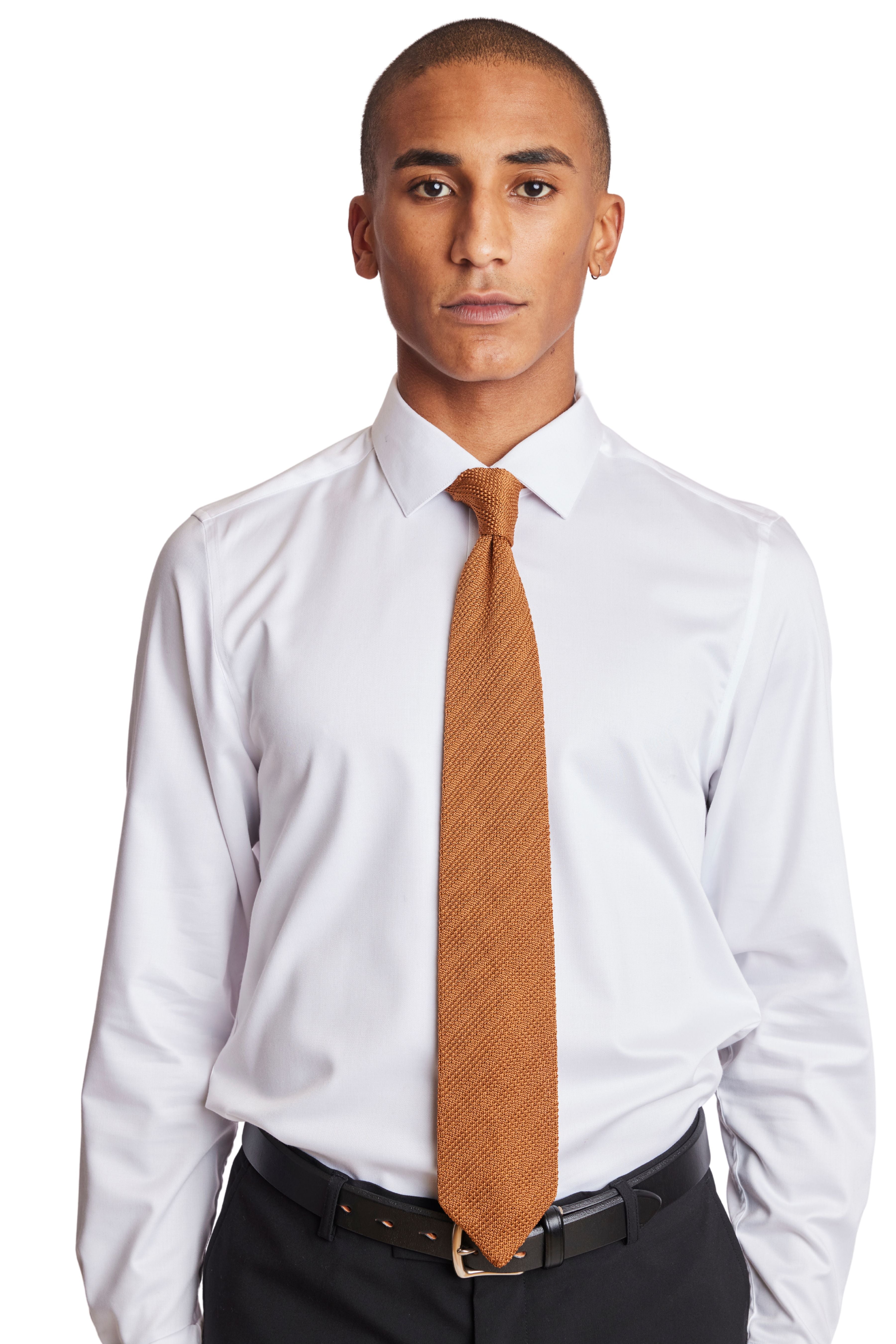 Stanley Knit Tie - Caramello