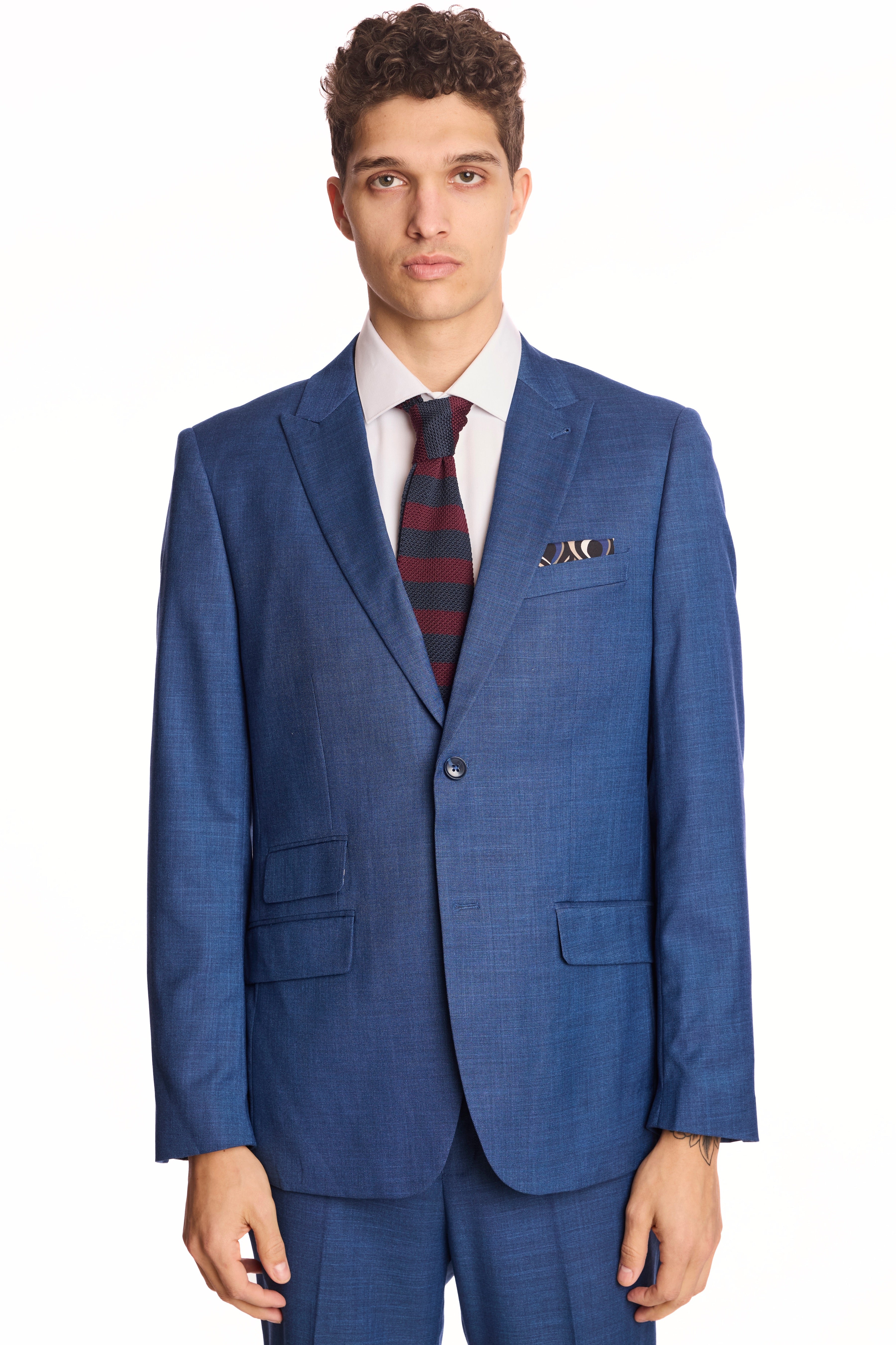 Modern Fit - Ashton Peak Jacket - Dark Blue Shark