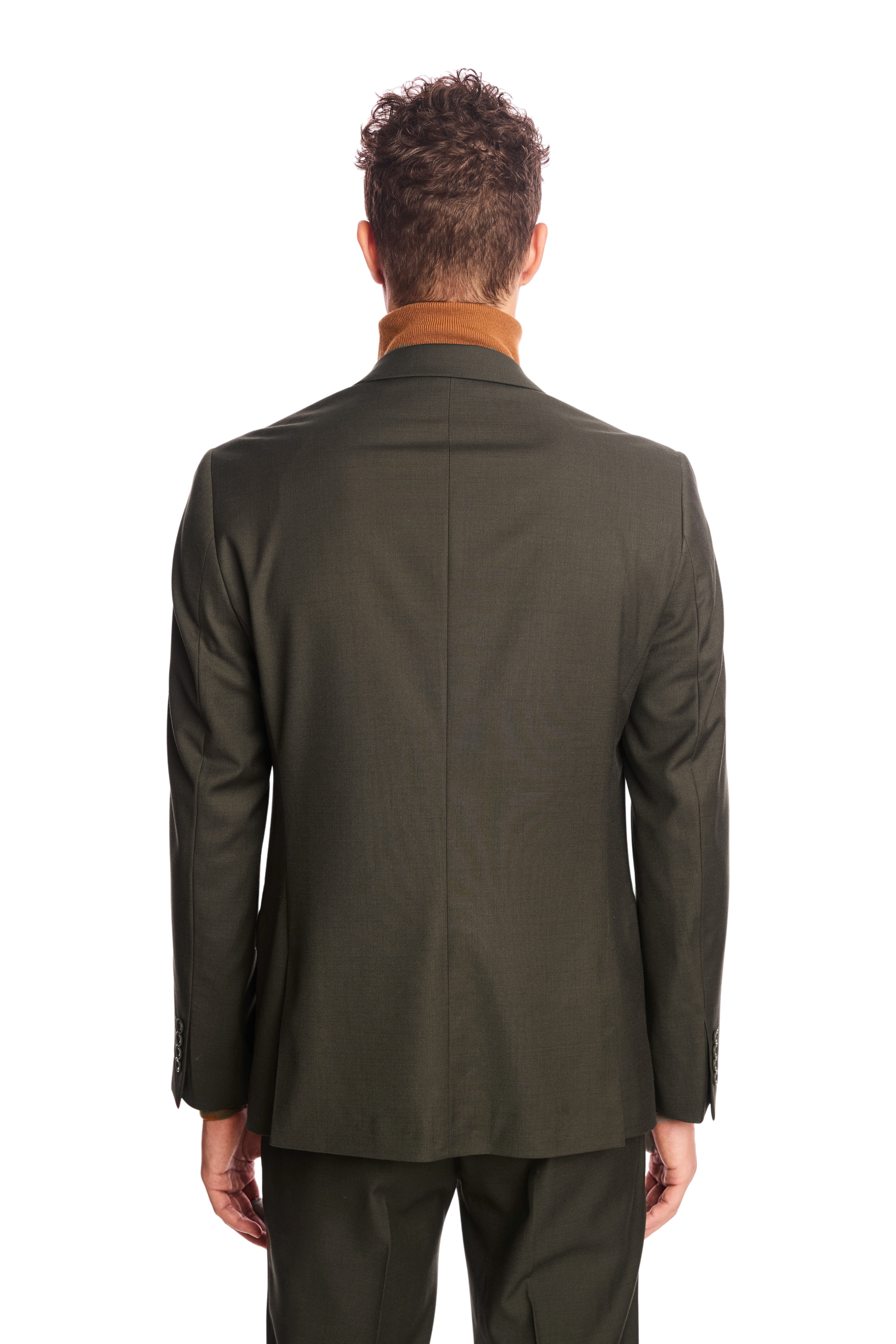 Dover Notch Jacket - slim - Dark Army Green
