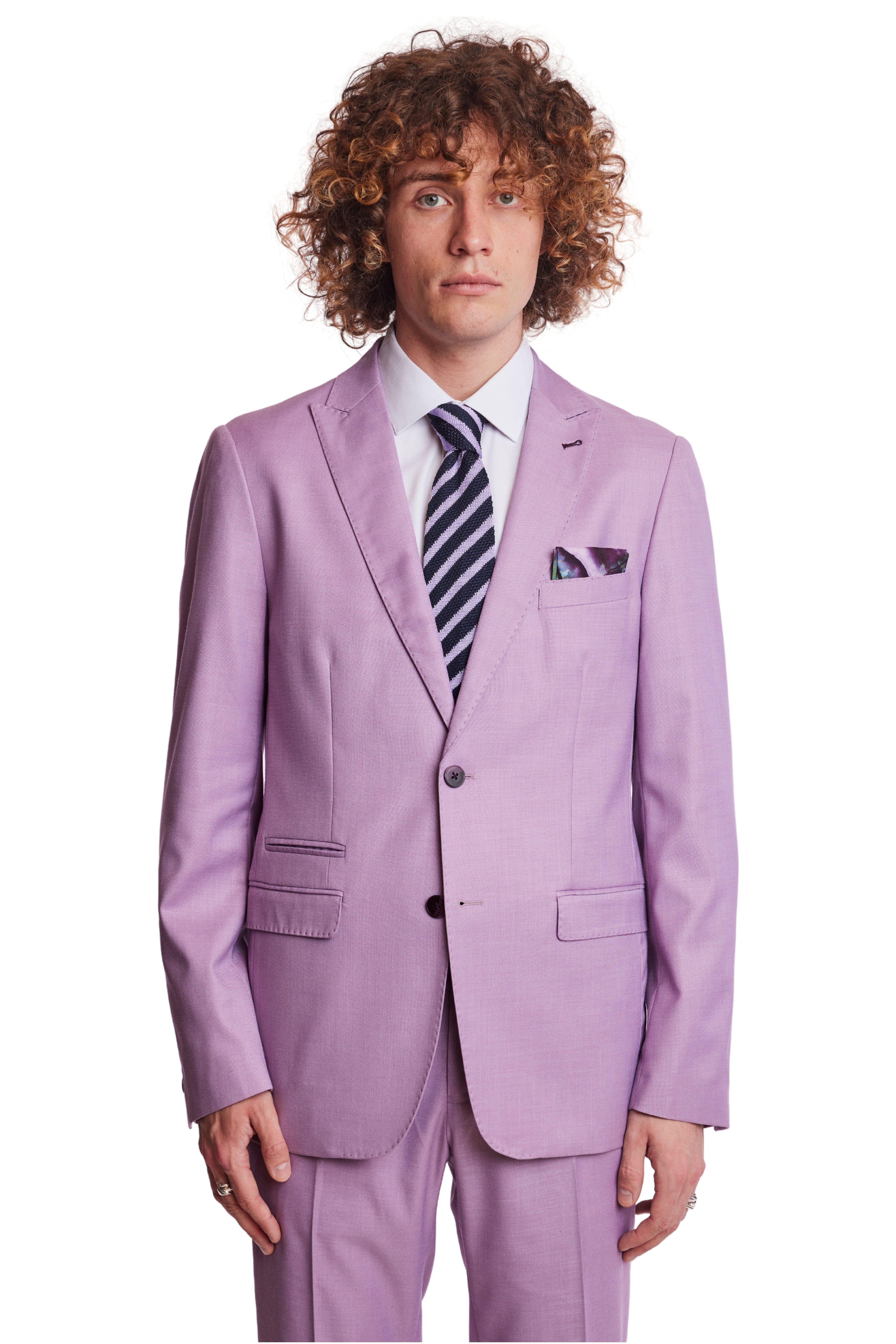 Ashton Peak Jacket  - slim - Lilac Shark