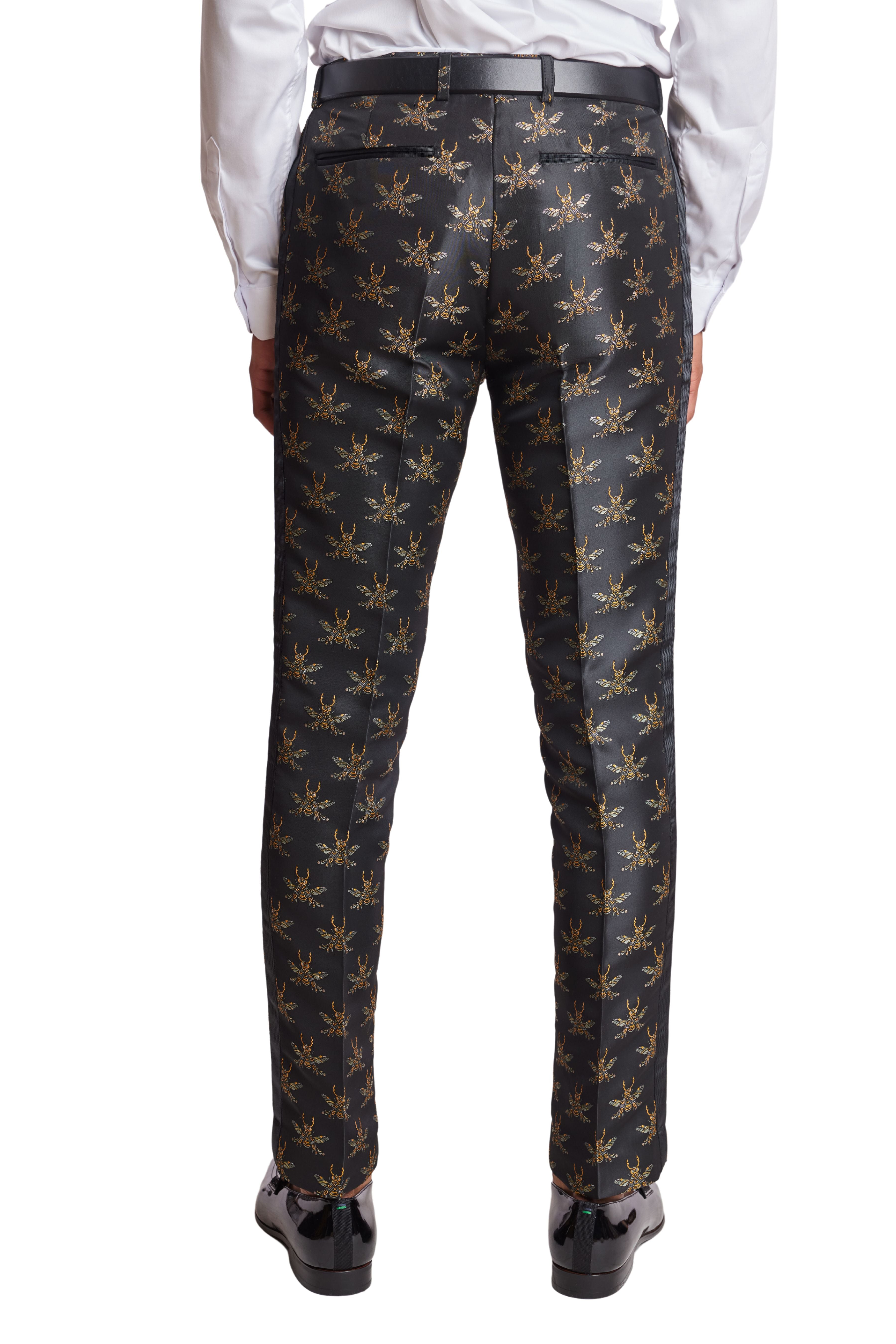 Sloane Tux Pants  - slim - Black Bees