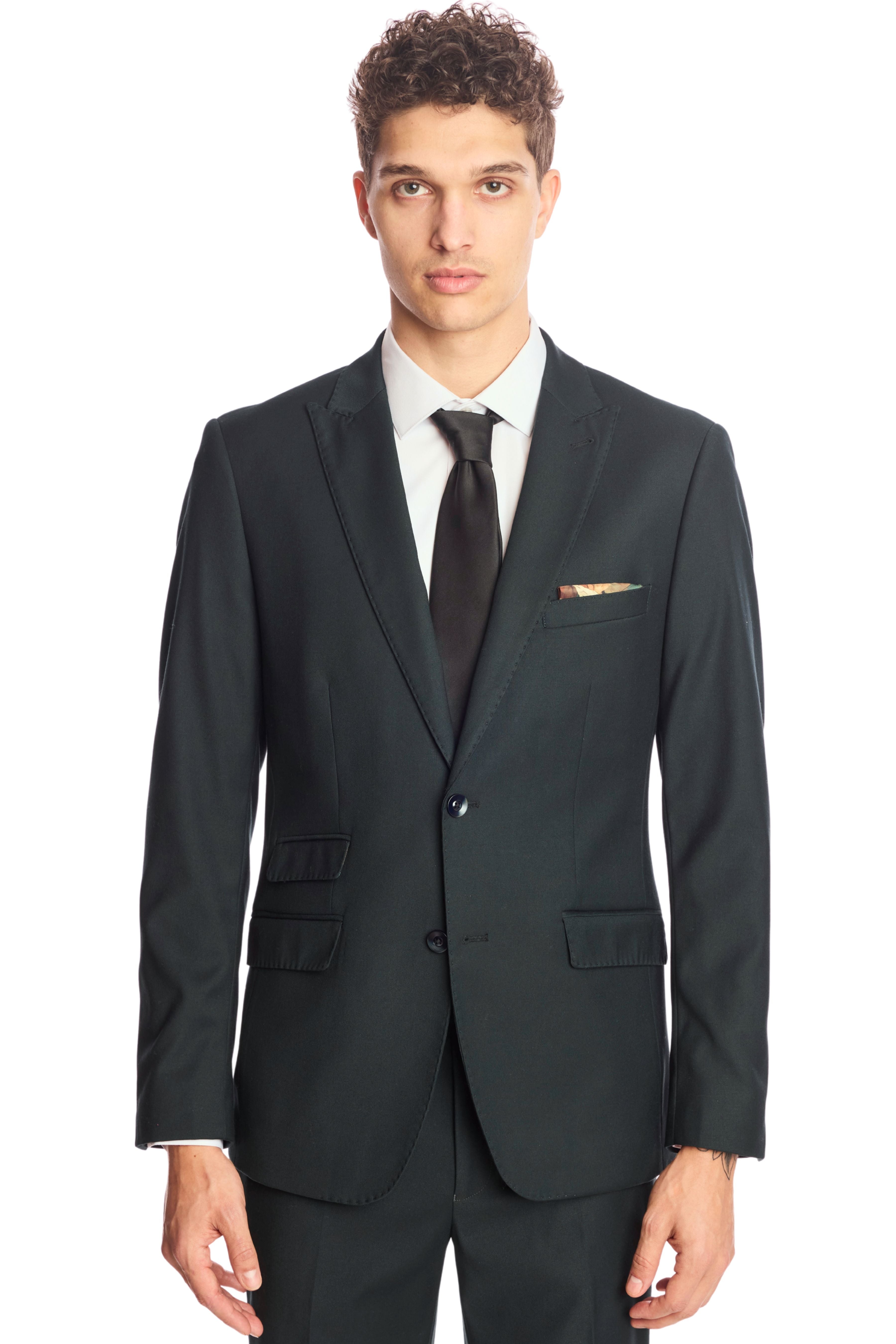 Ashton Peak Jacket - slim - Dark Forest Green