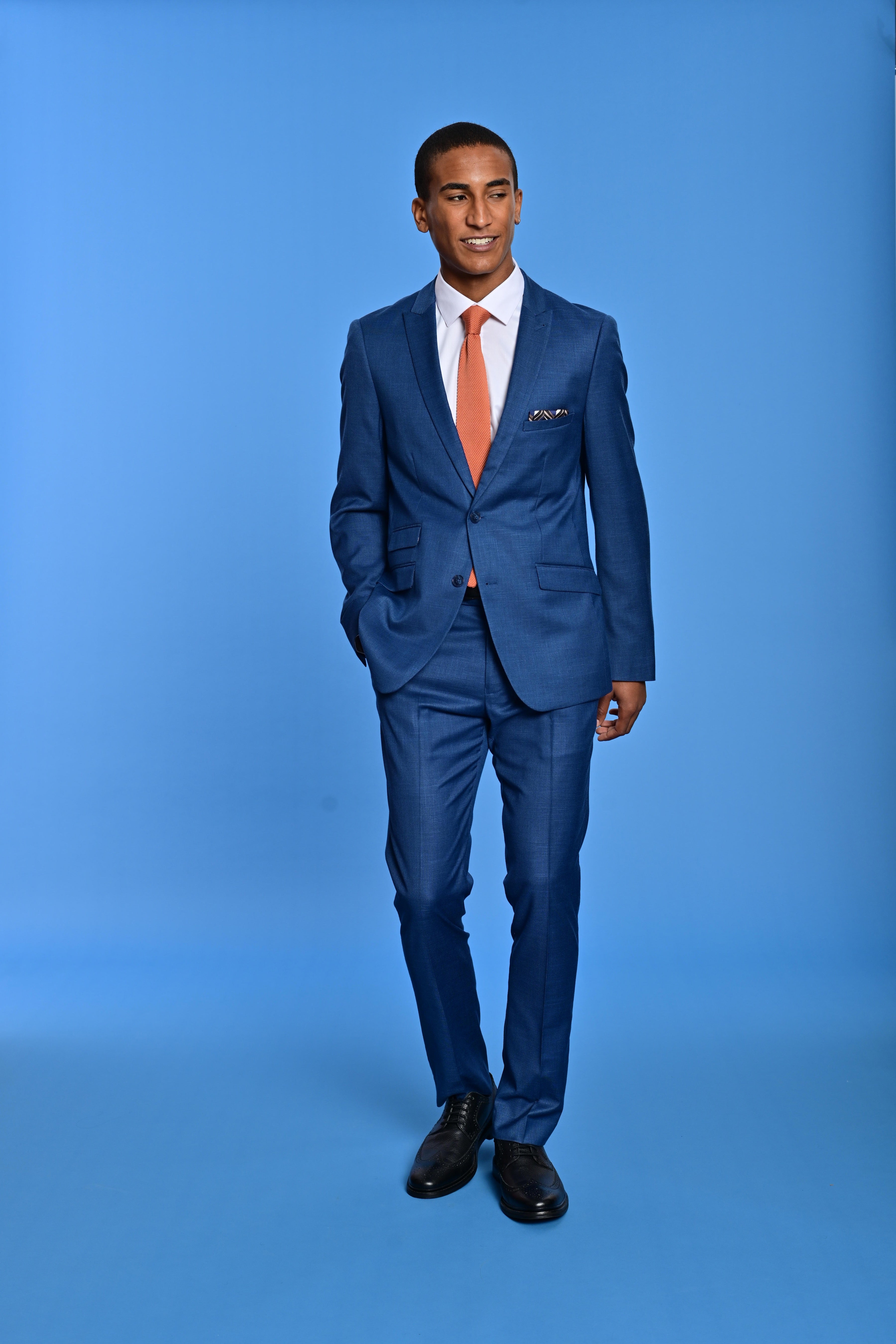 Modern Fit - Ashton Peak Jacket - Dark Blue Shark