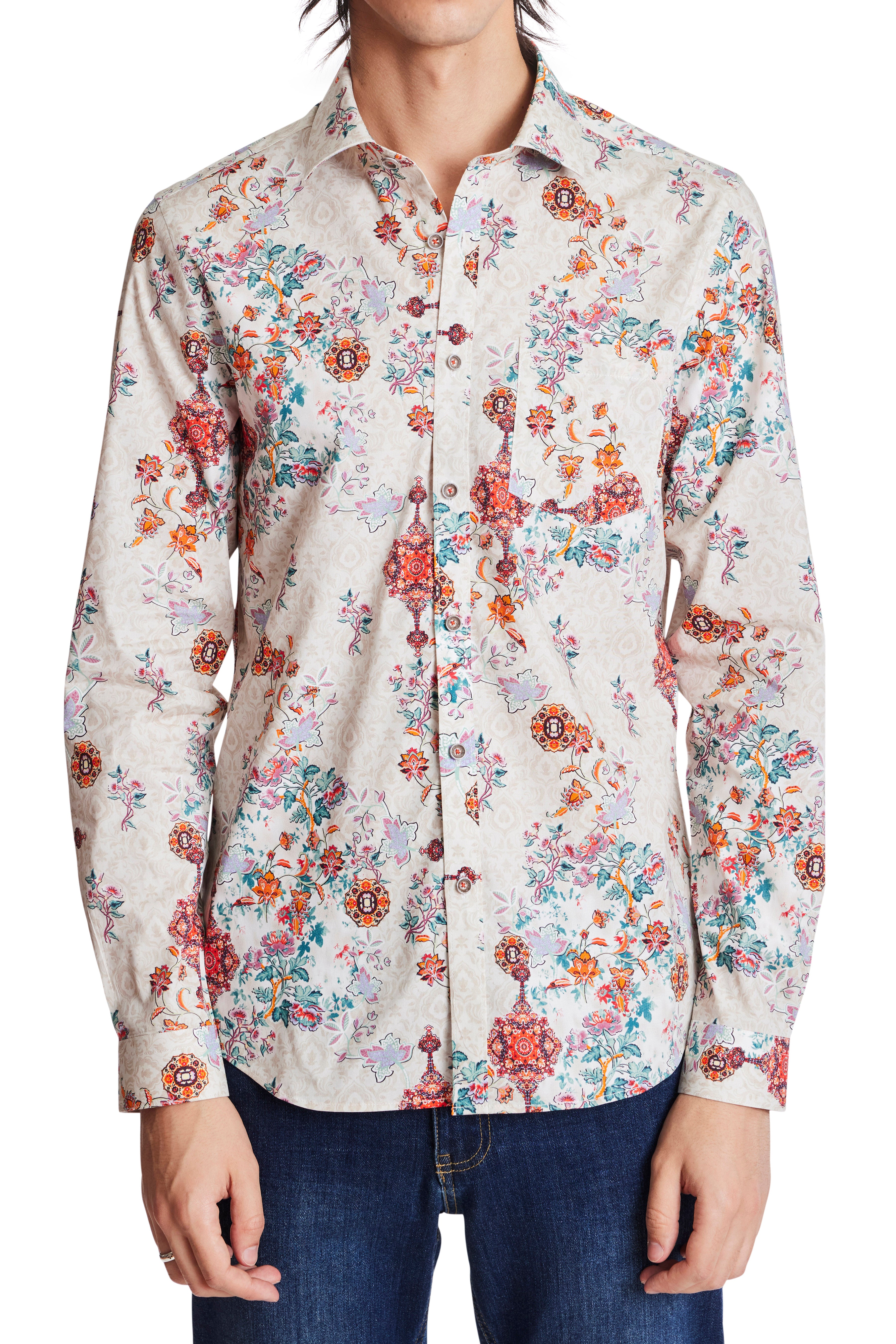 Samuel Spread Collar Shirt - Namaste