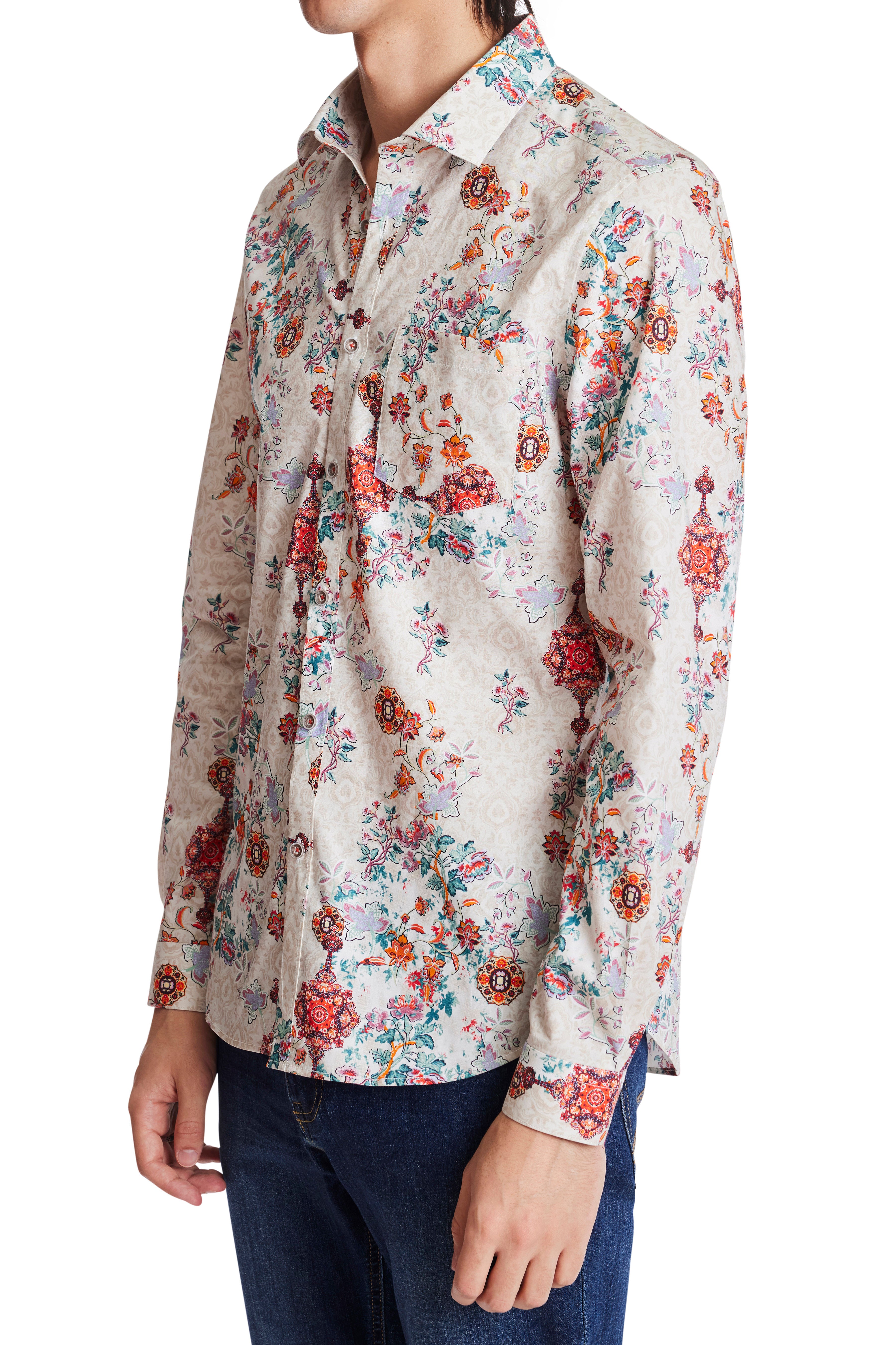 Samuel Spread Collar Shirt - Namaste