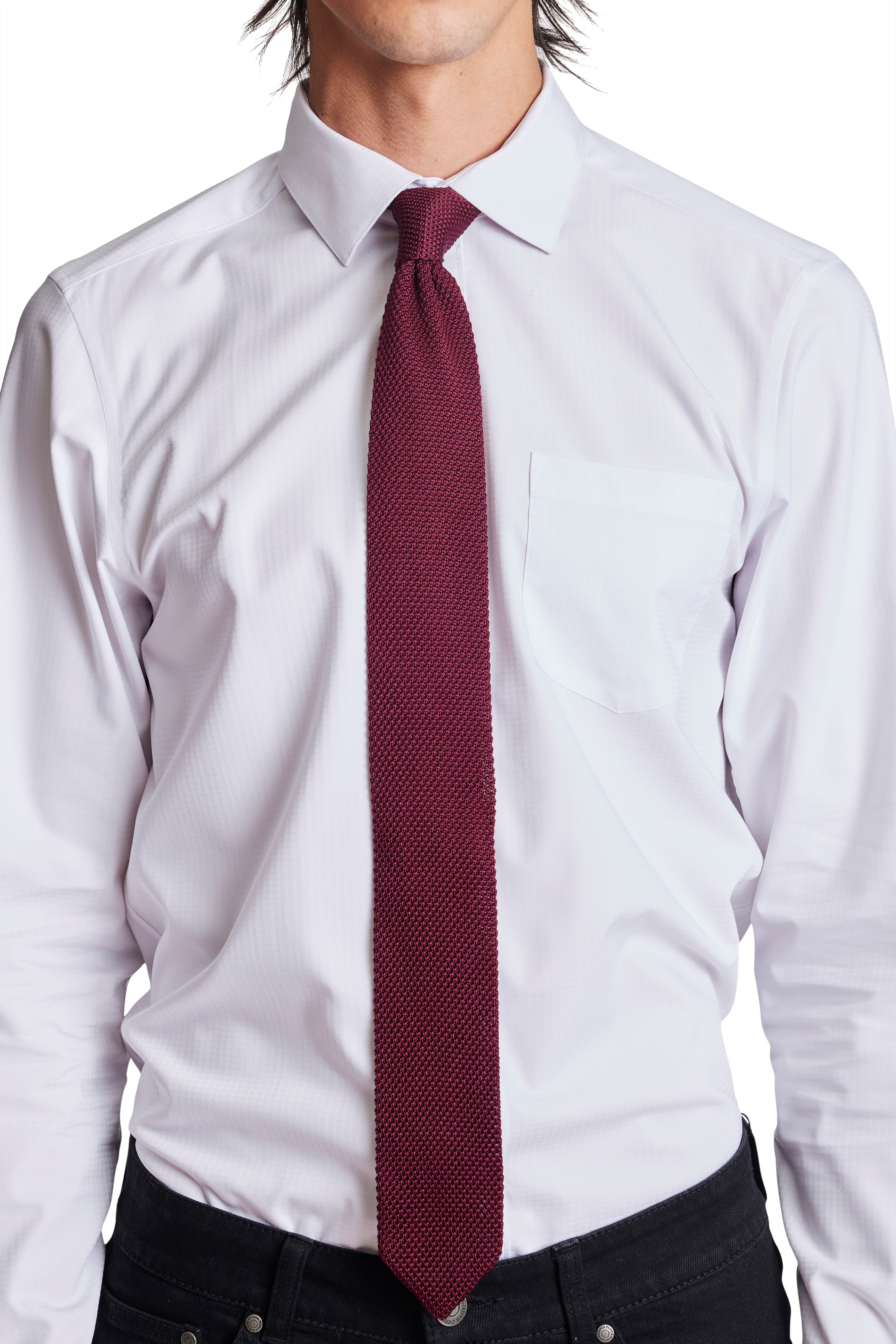 Stanley Knit Tie - Cherry Pie