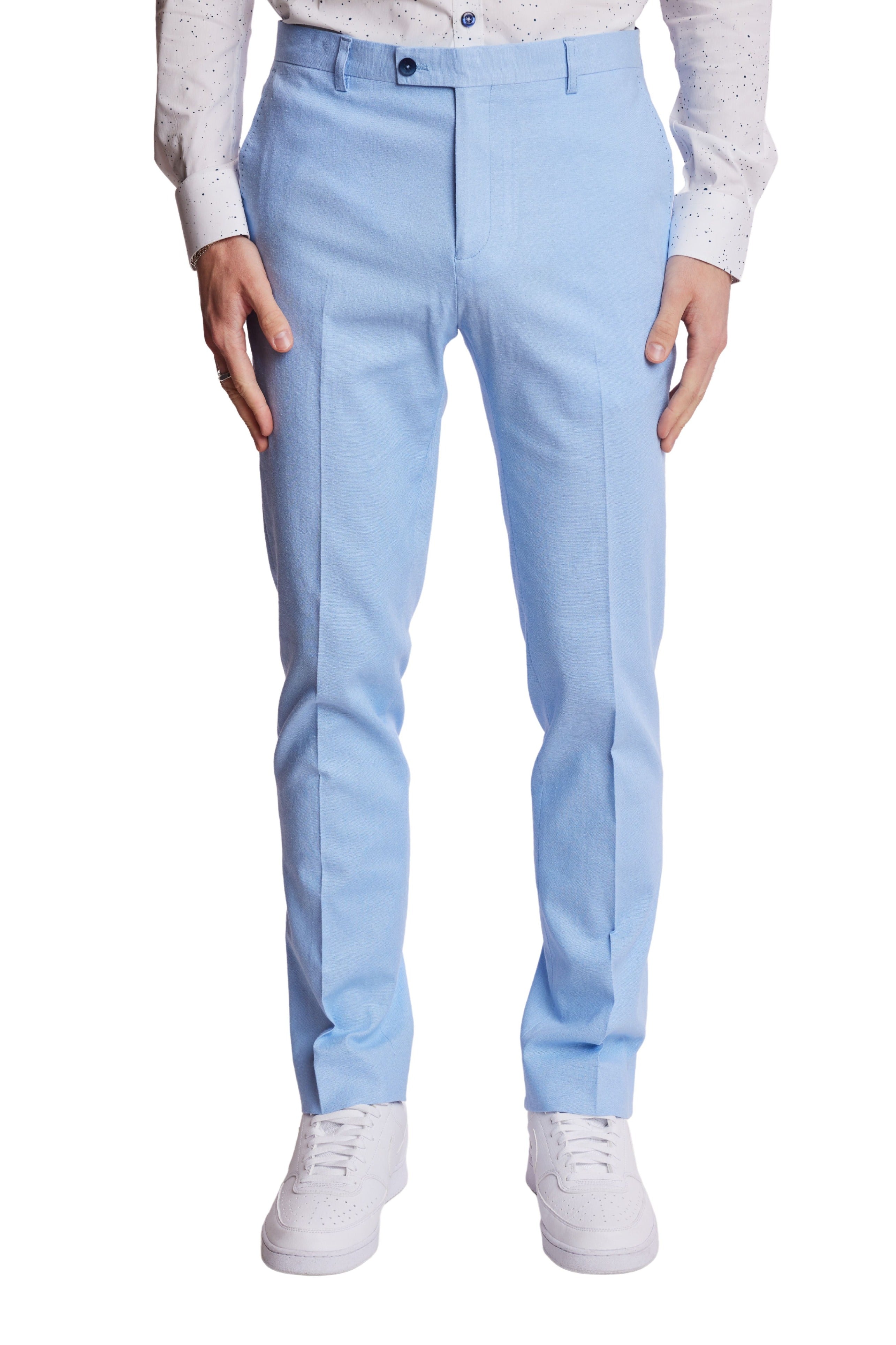 Downing Pants - slim - Baby Blue