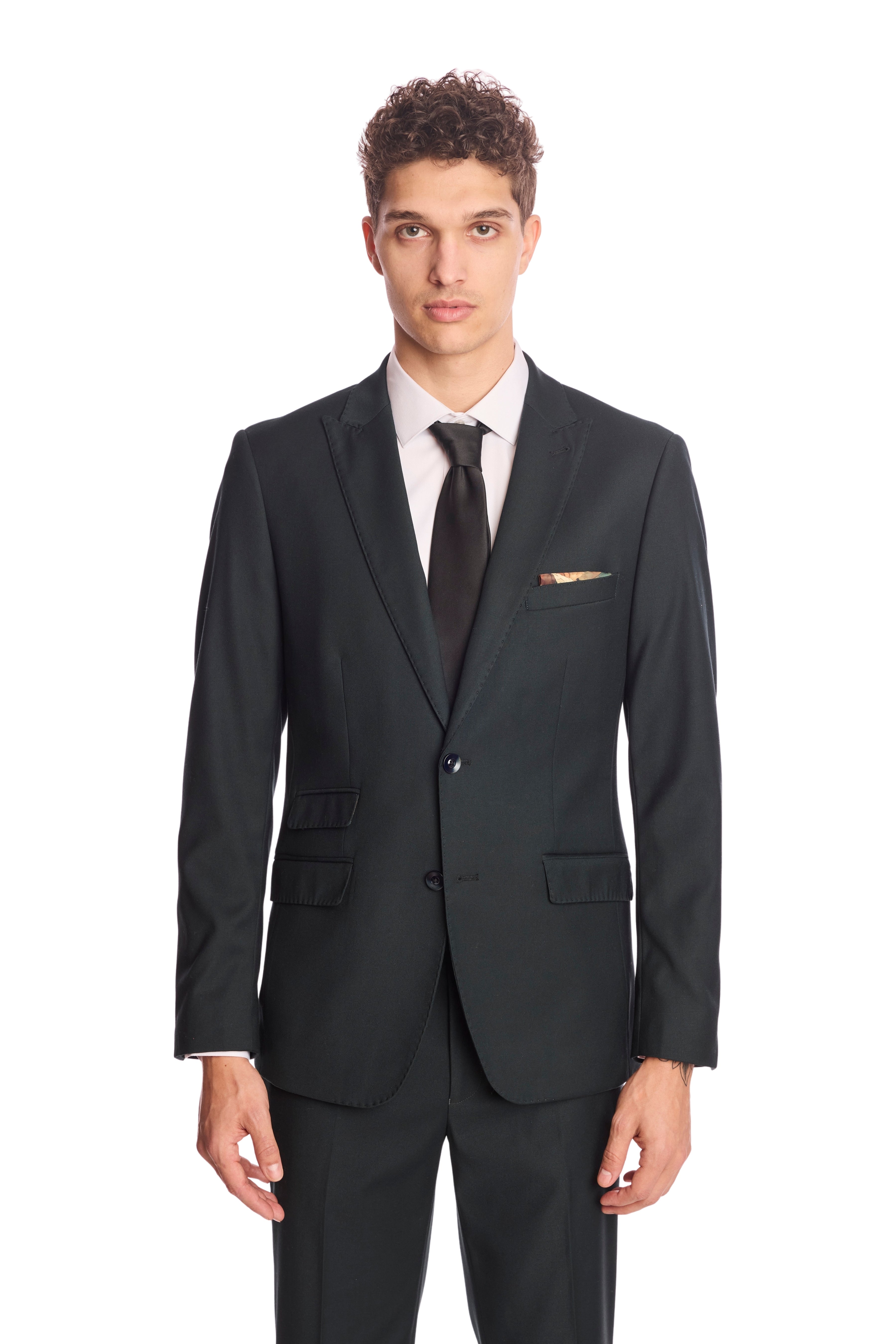 Ashton Peak Jacket - slim - Dark Forest Green