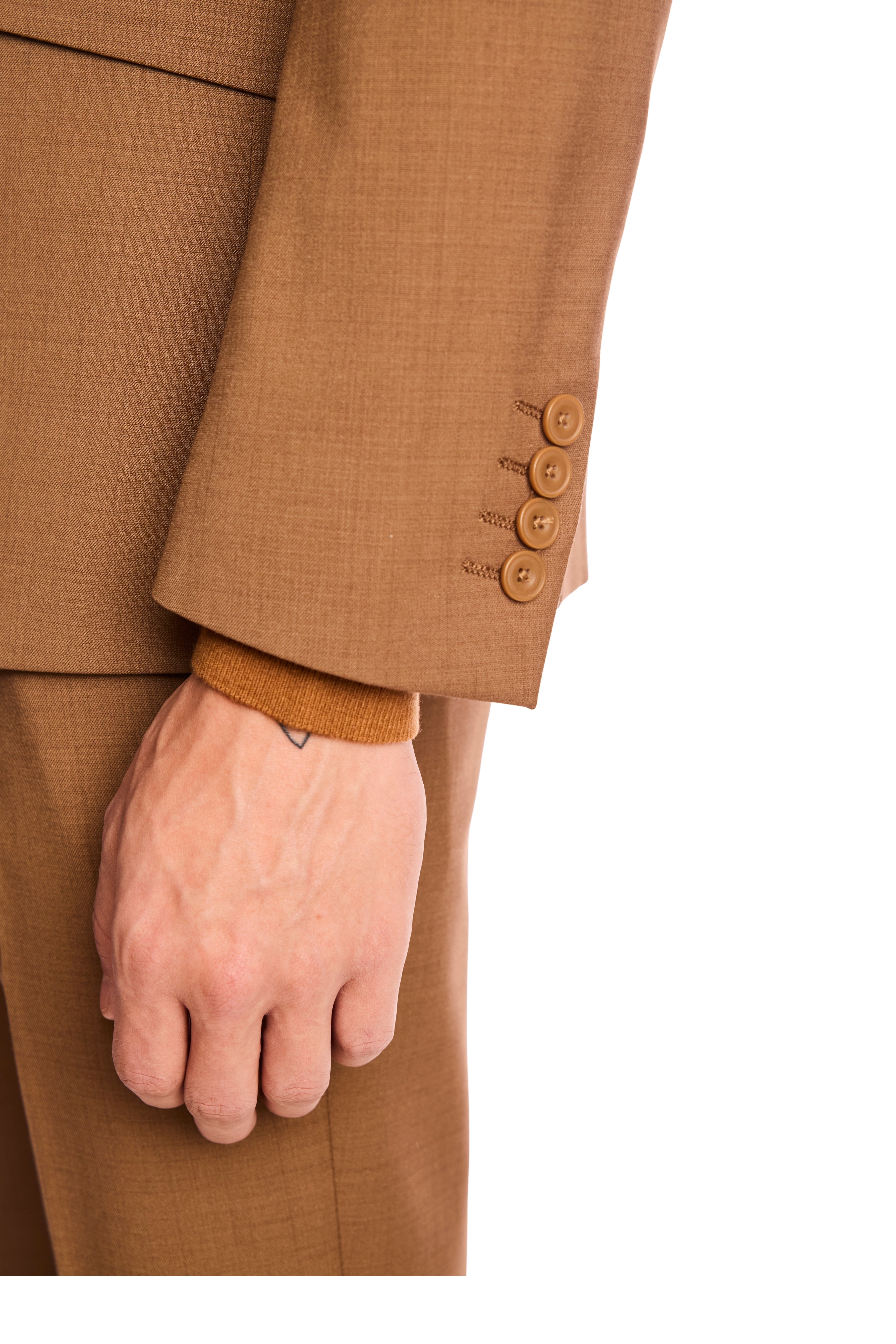 Dover Notch Jacket - slim - Deep Tan