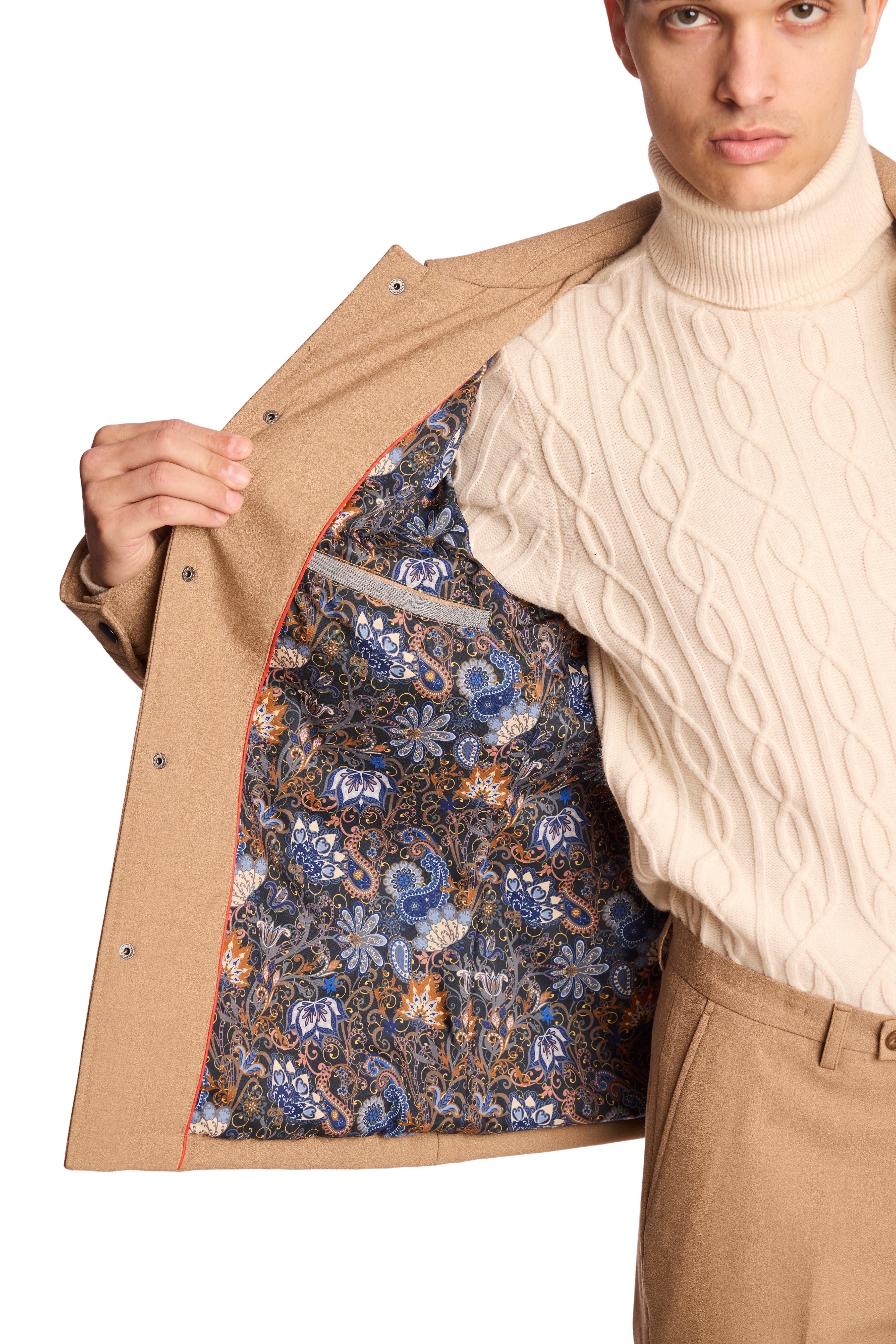 Quincy Quilted Jacket - Light Camel