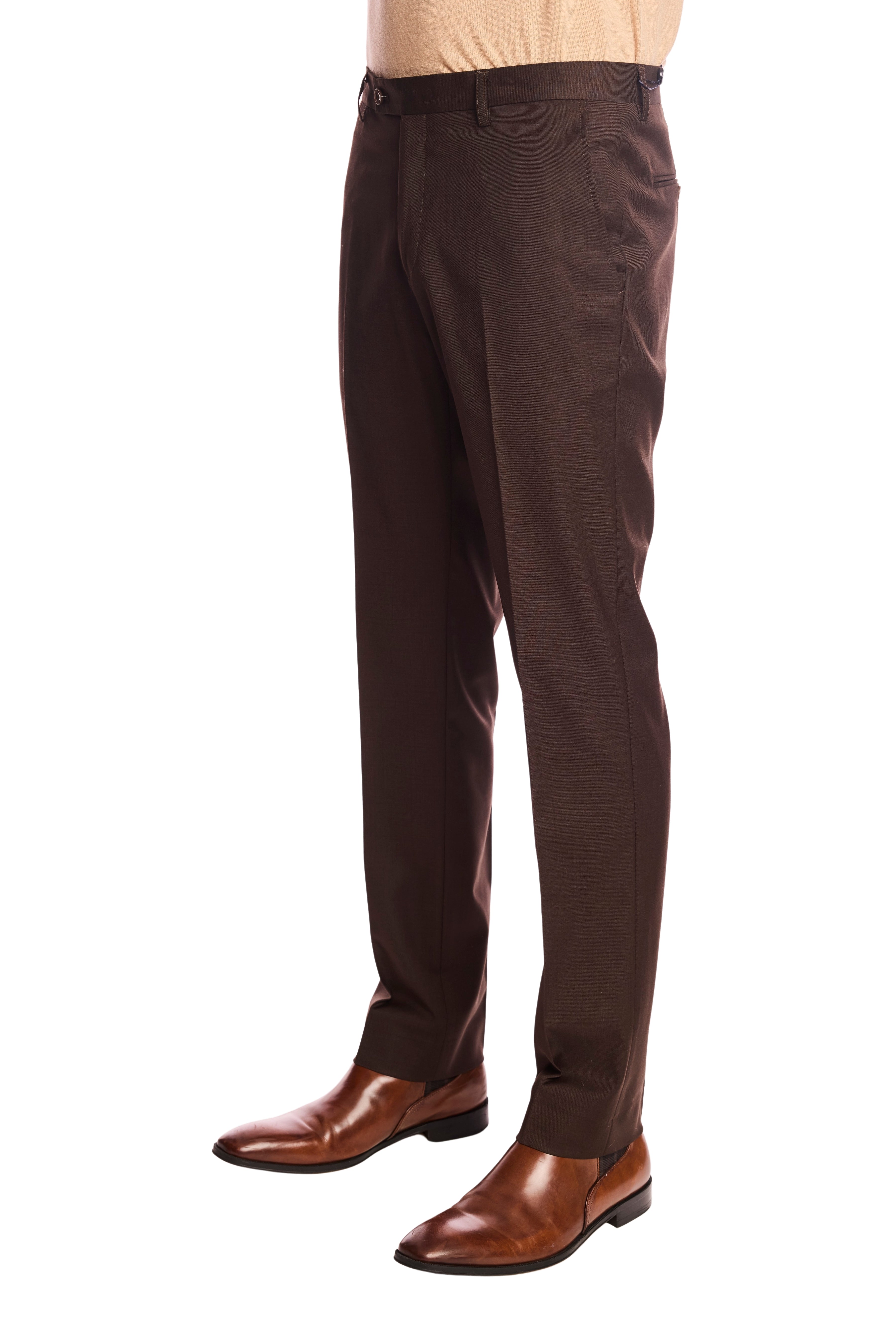 Downing pants - slim - Dark Chocolate