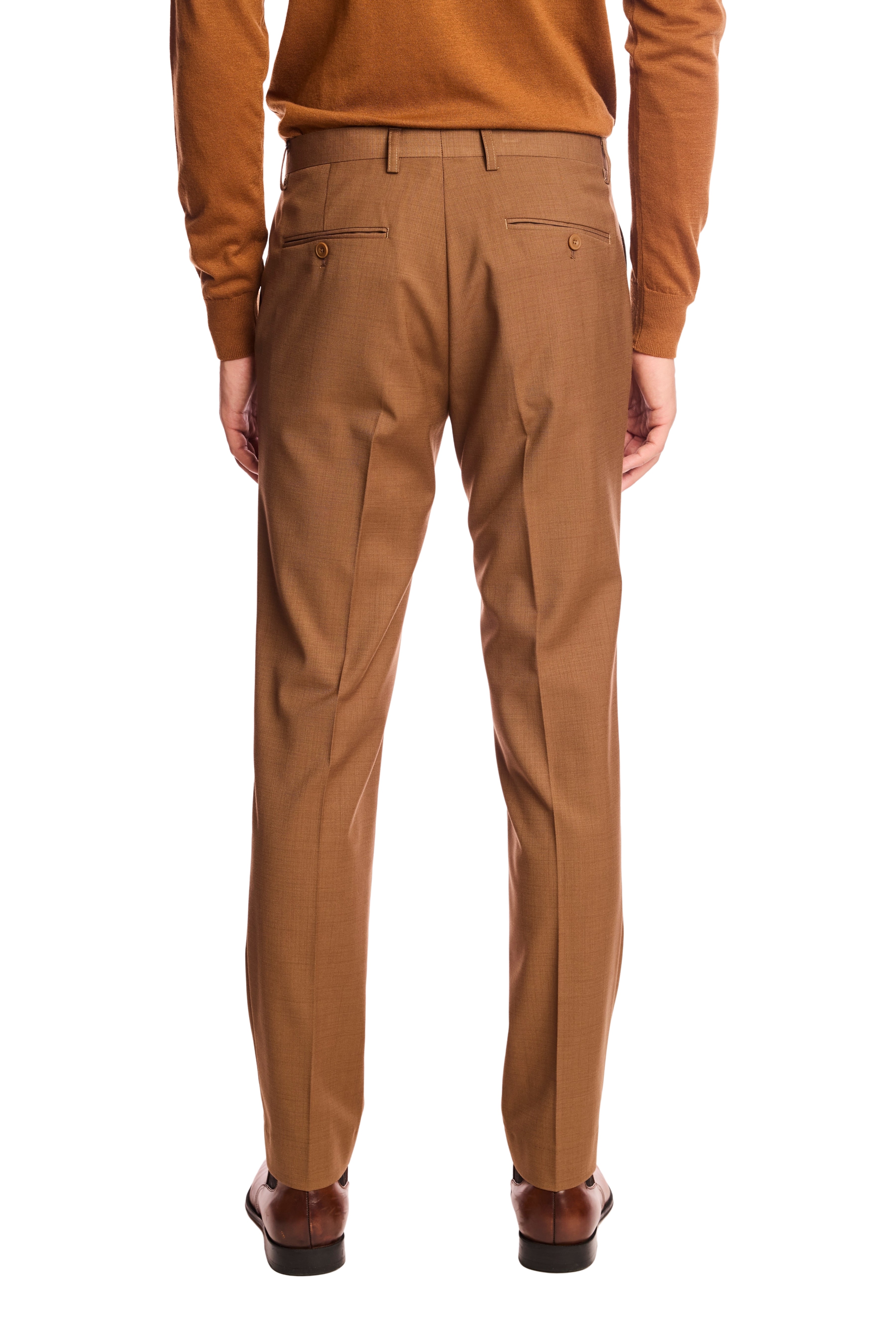 Downing pants - slim - Deep Tan