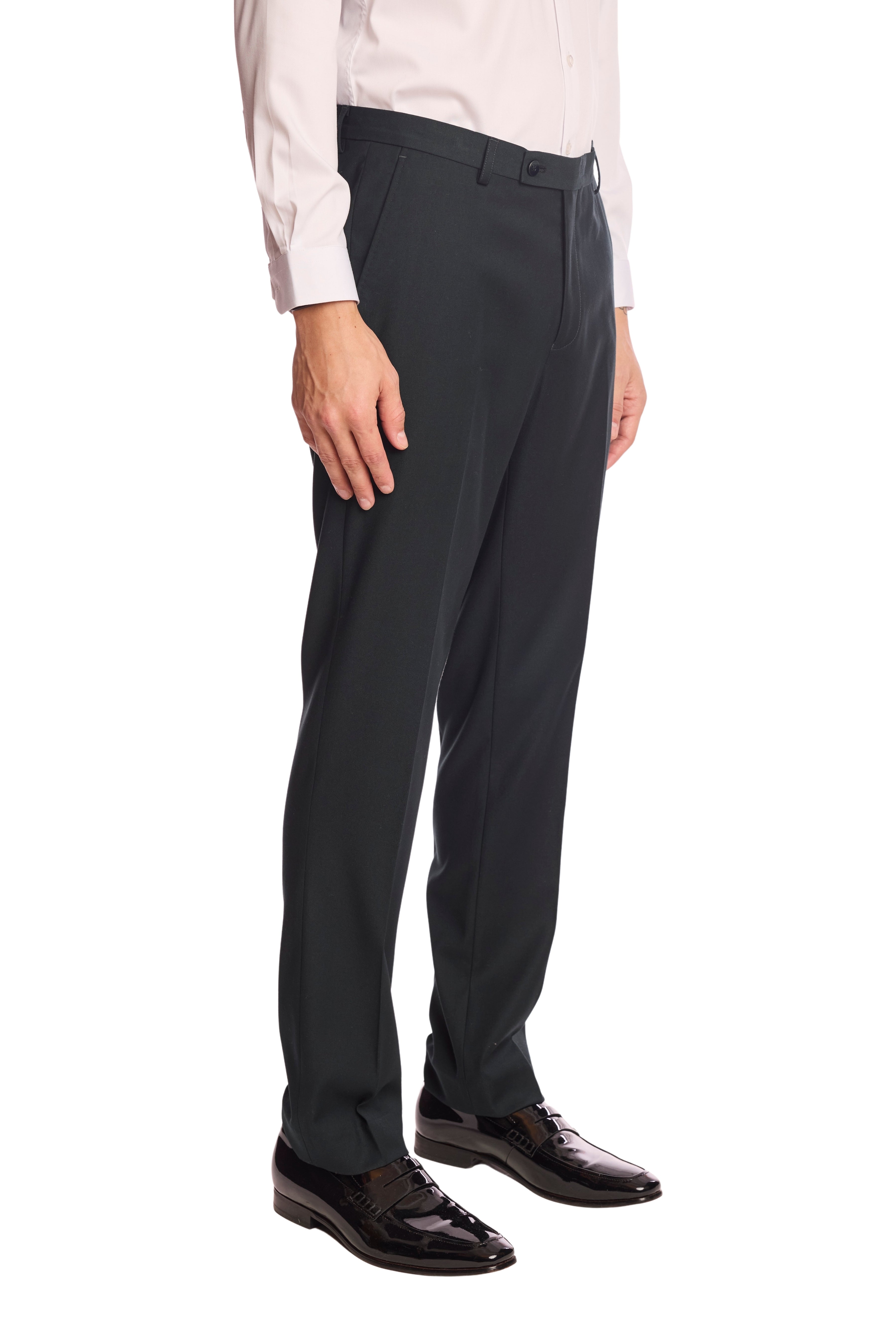 Downing pants - slim - Dark Forest Green