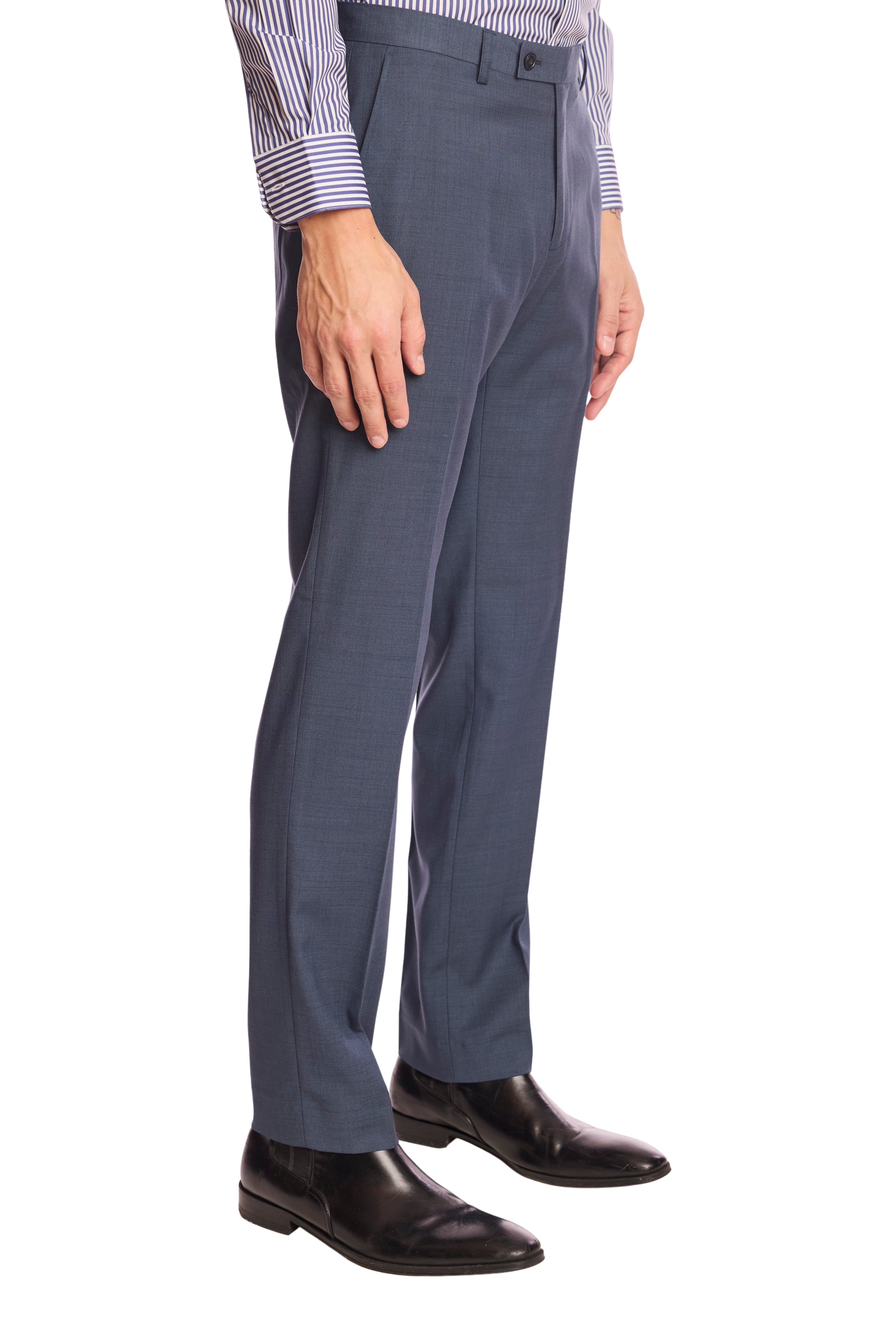 Downing pants - slim - Dark Grey Blue