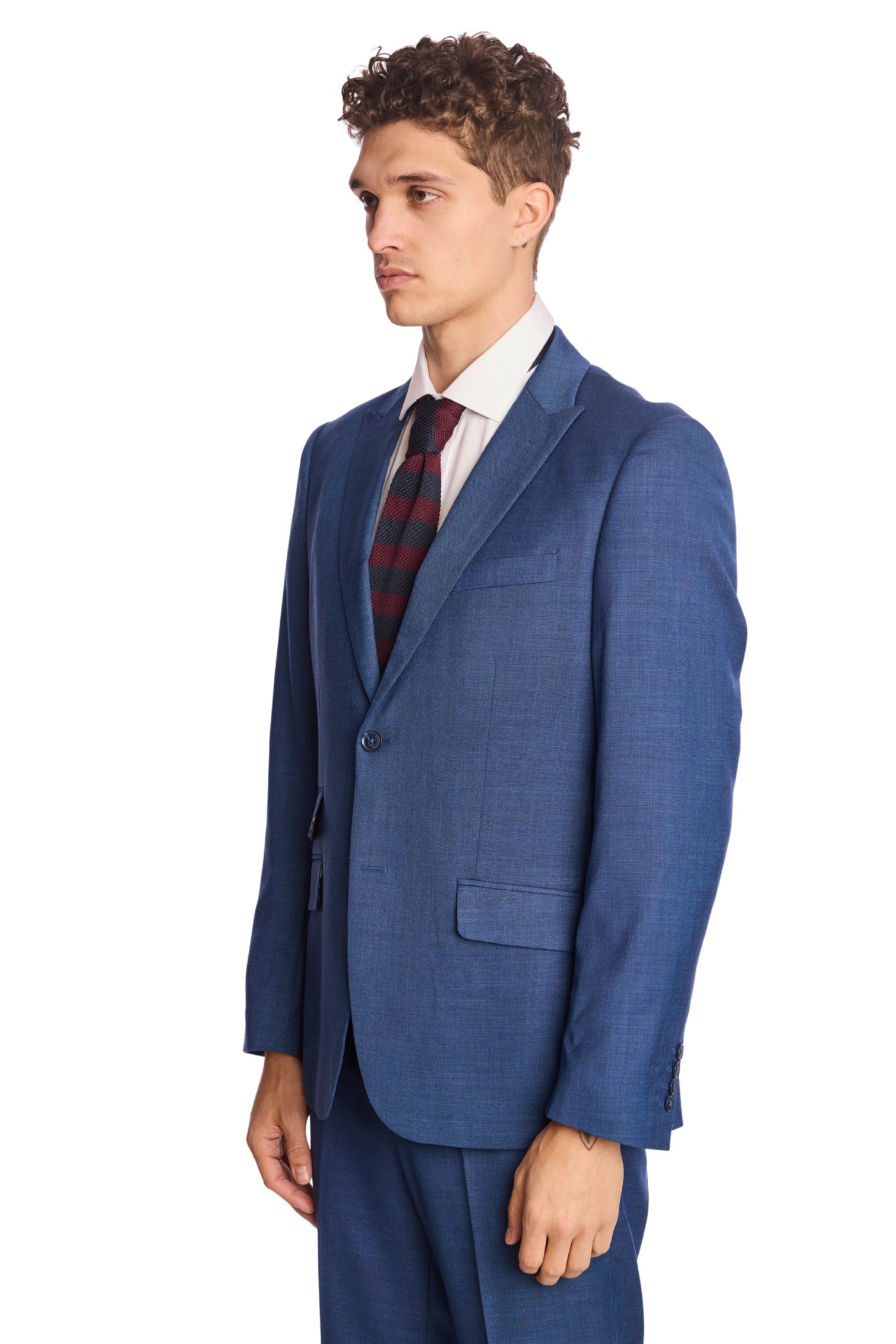 Modern Fit - Ashton Peak Jacket - Deep Blue Shark