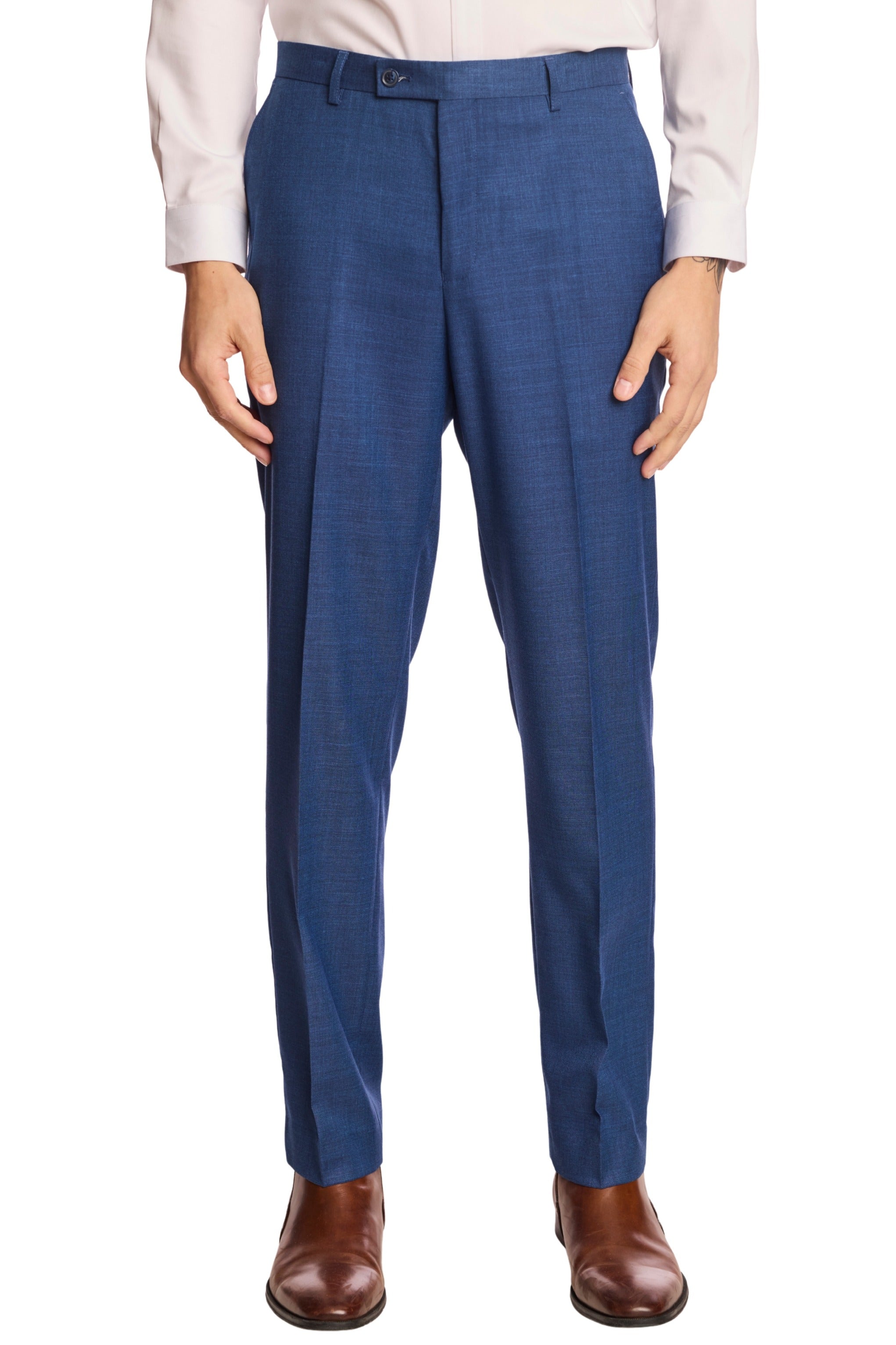 Modern Fit - Downing Pants - Deep Blue Shark