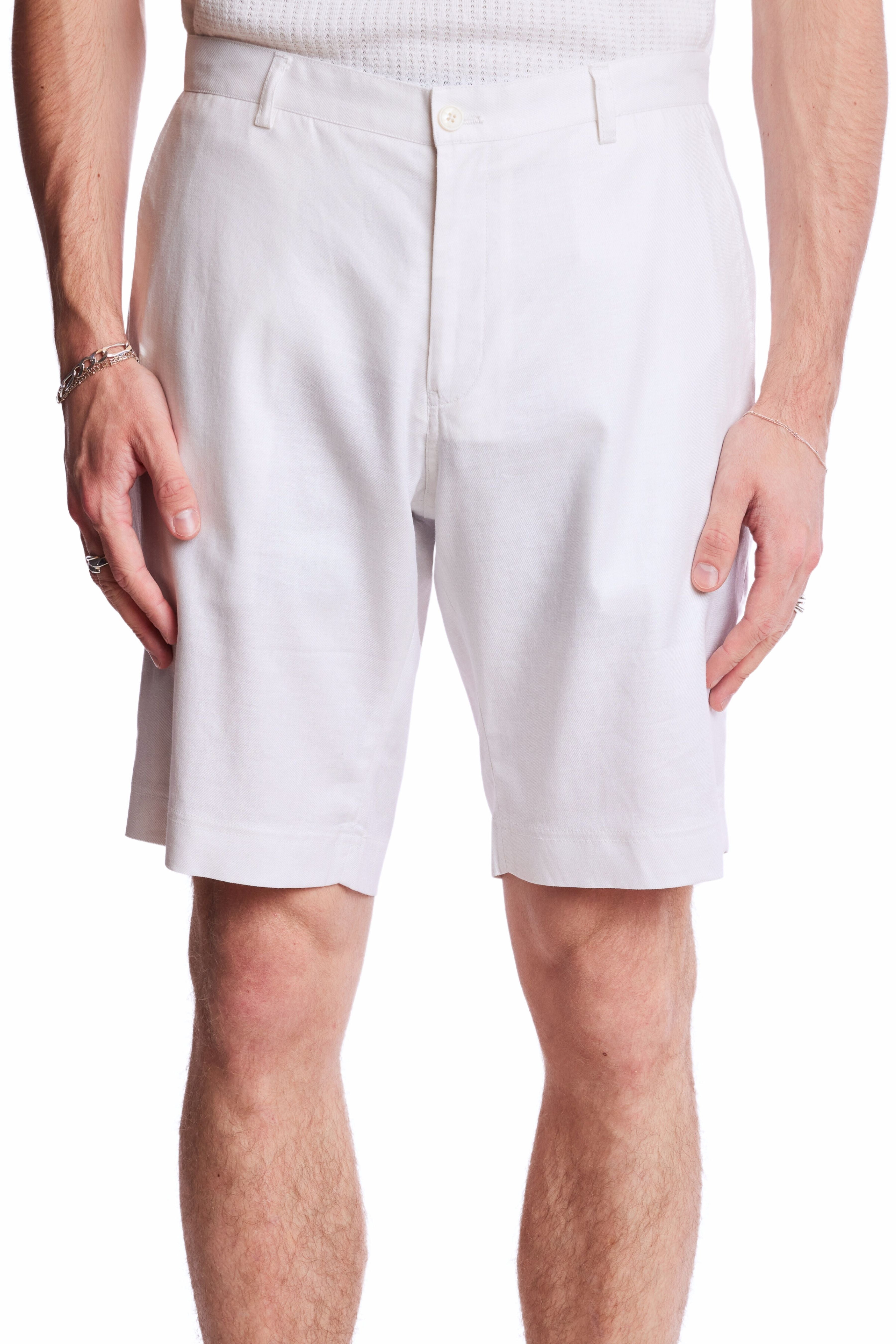 Felix Shorts - slim - White Linen