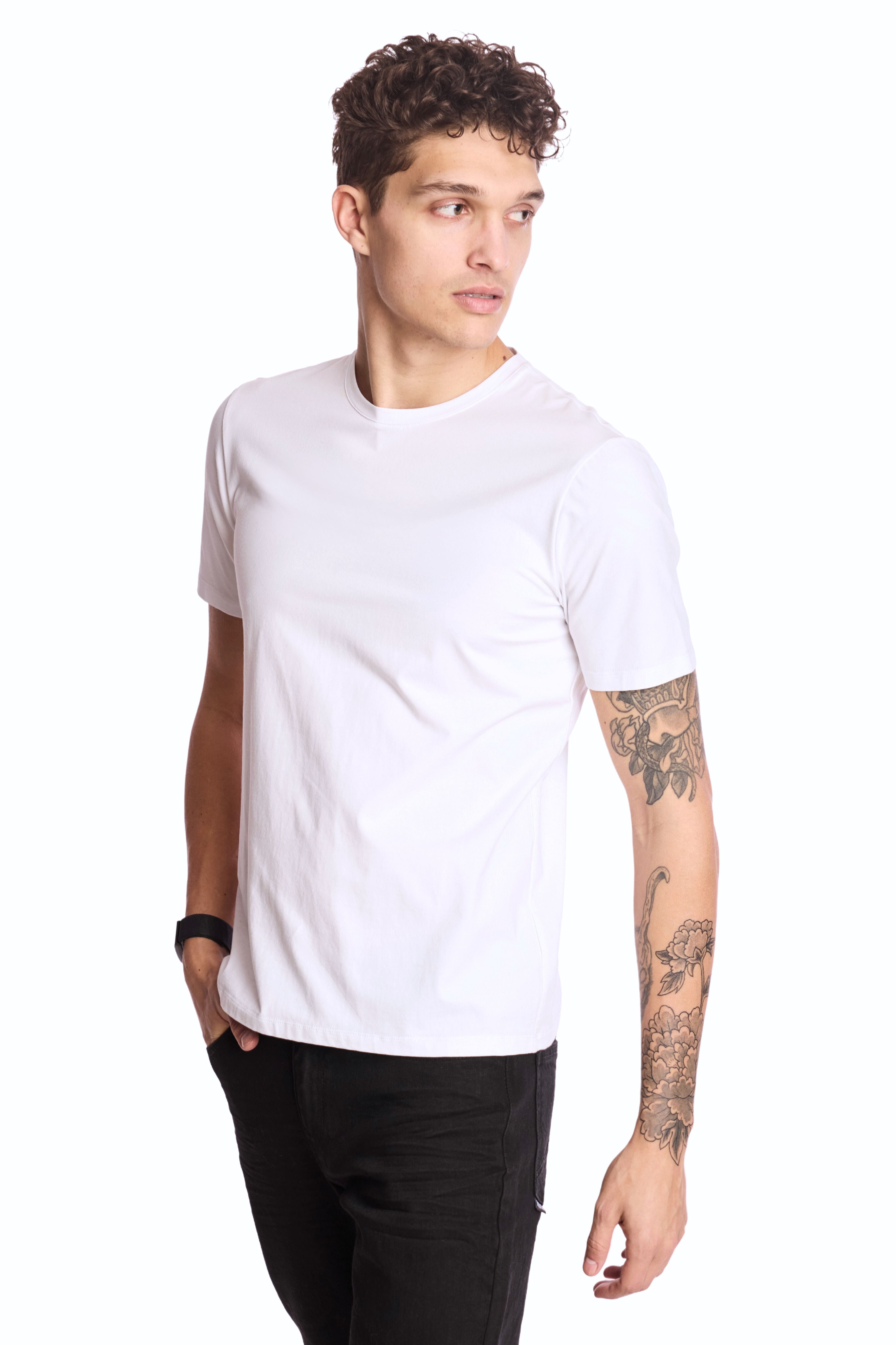 Lucas Crew T - New White