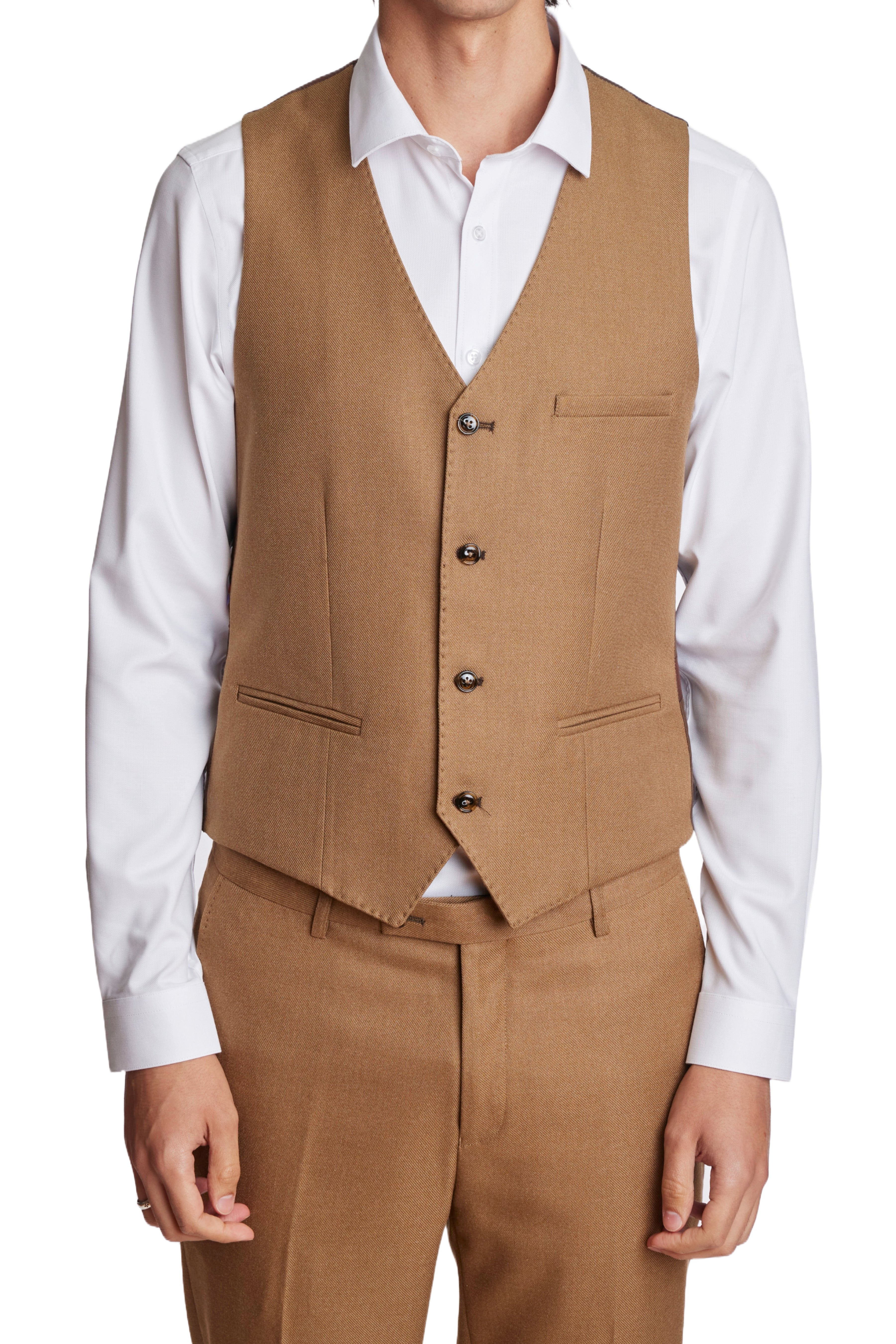 Eaton Vest - Slim - Camel