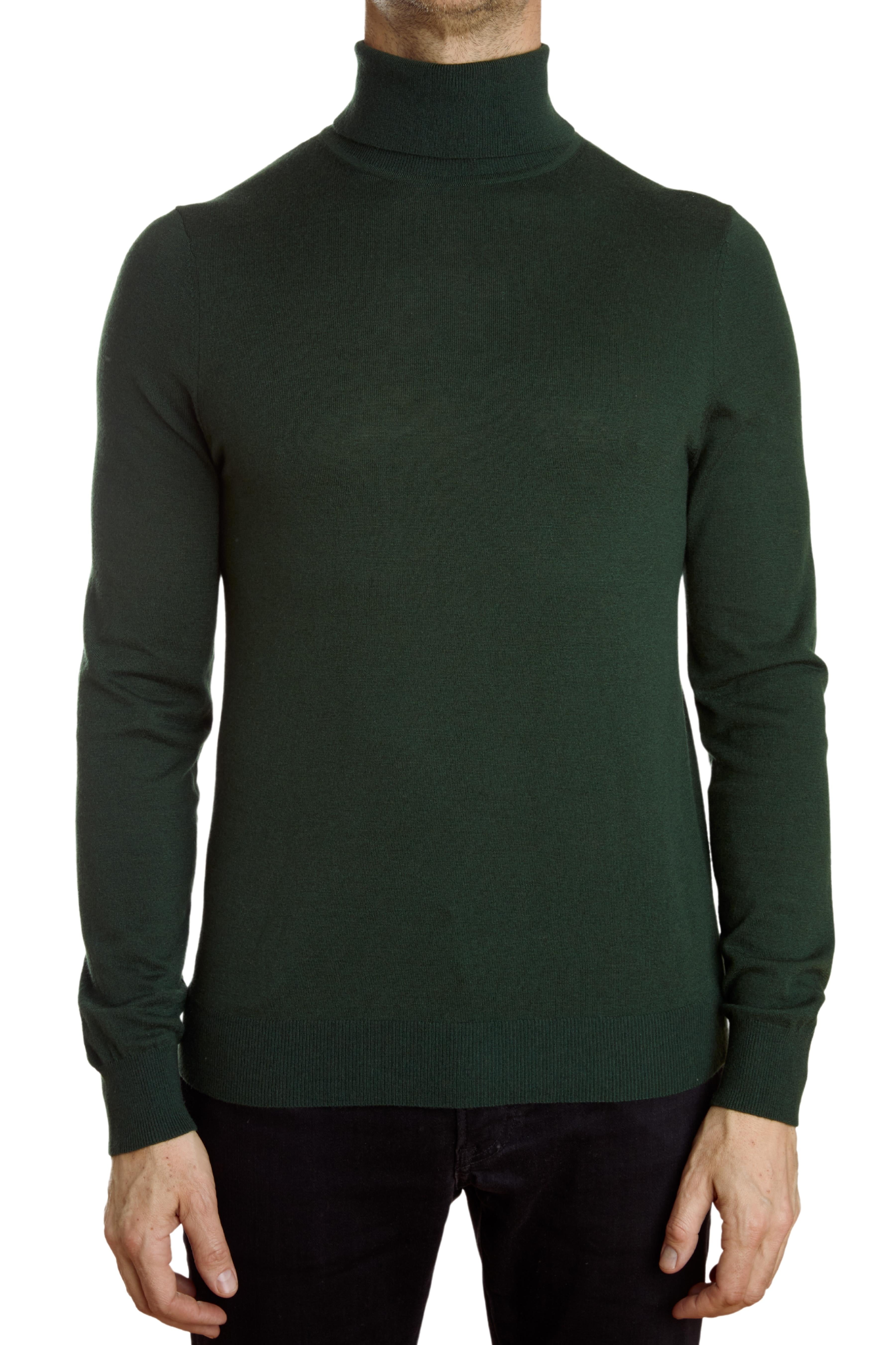 Fine Gauge Turtleneck - Woodland
