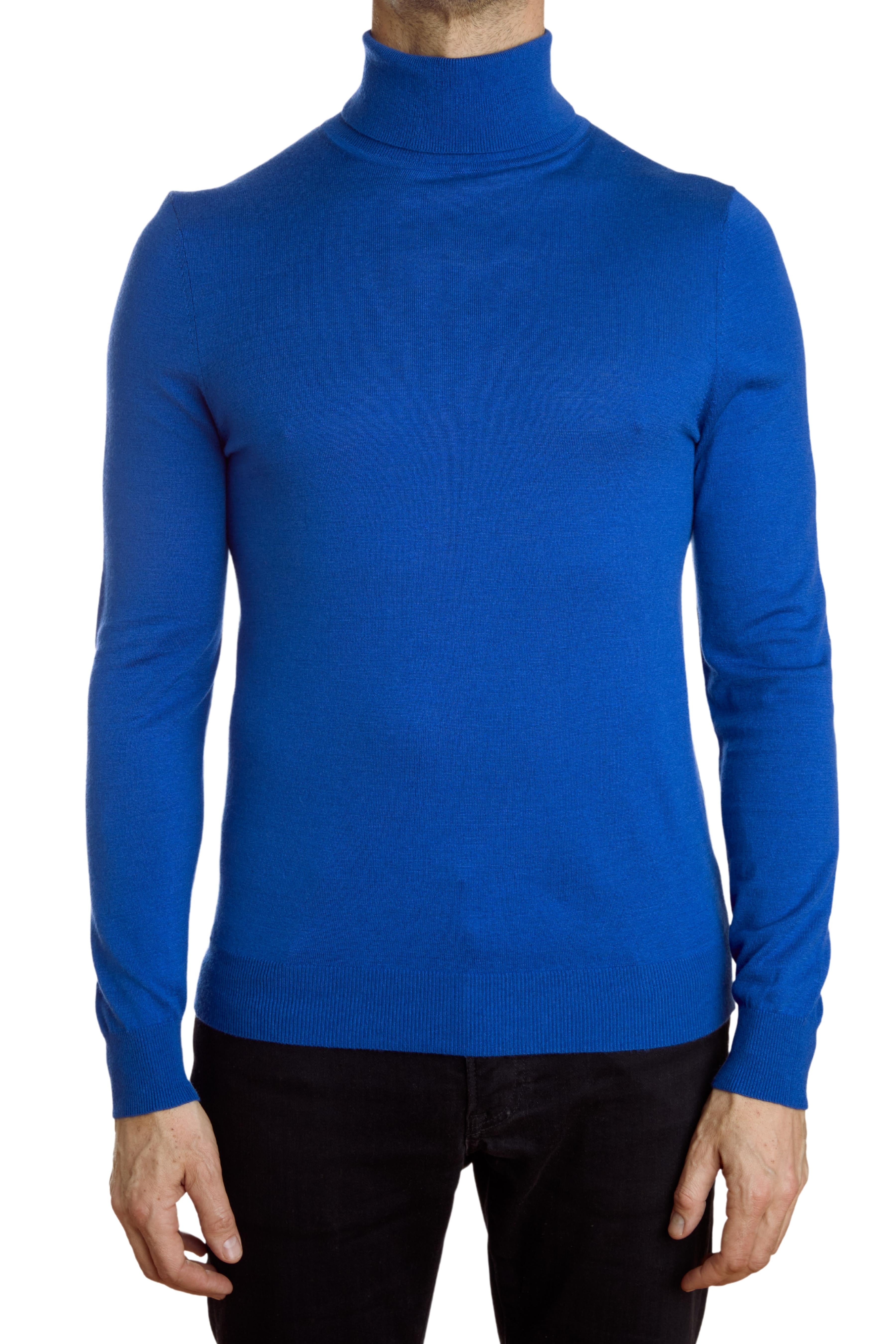 Fine Gauge Turtleneck - Royalty