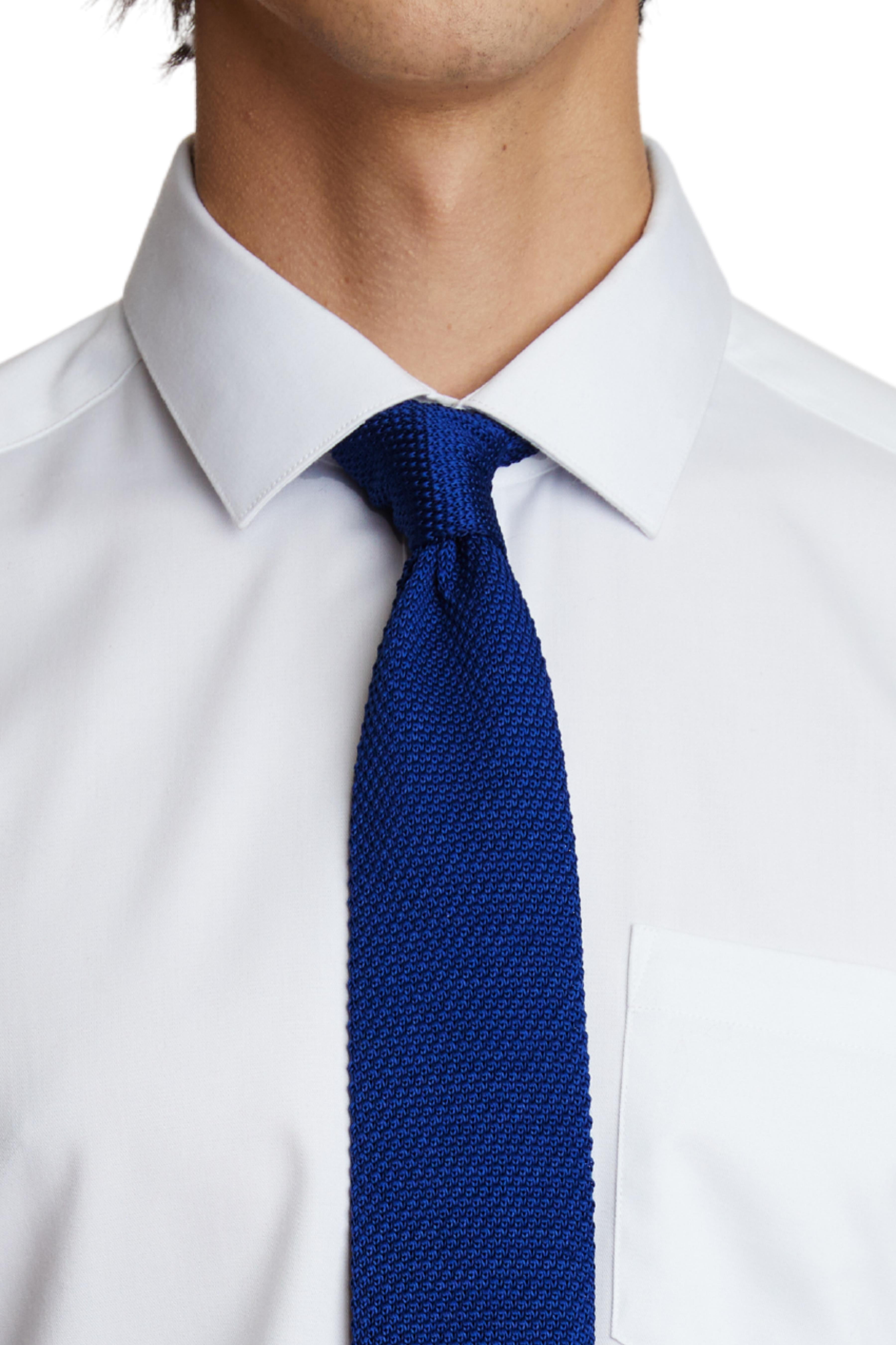 Stanley Knit Tie - Midnight Blue