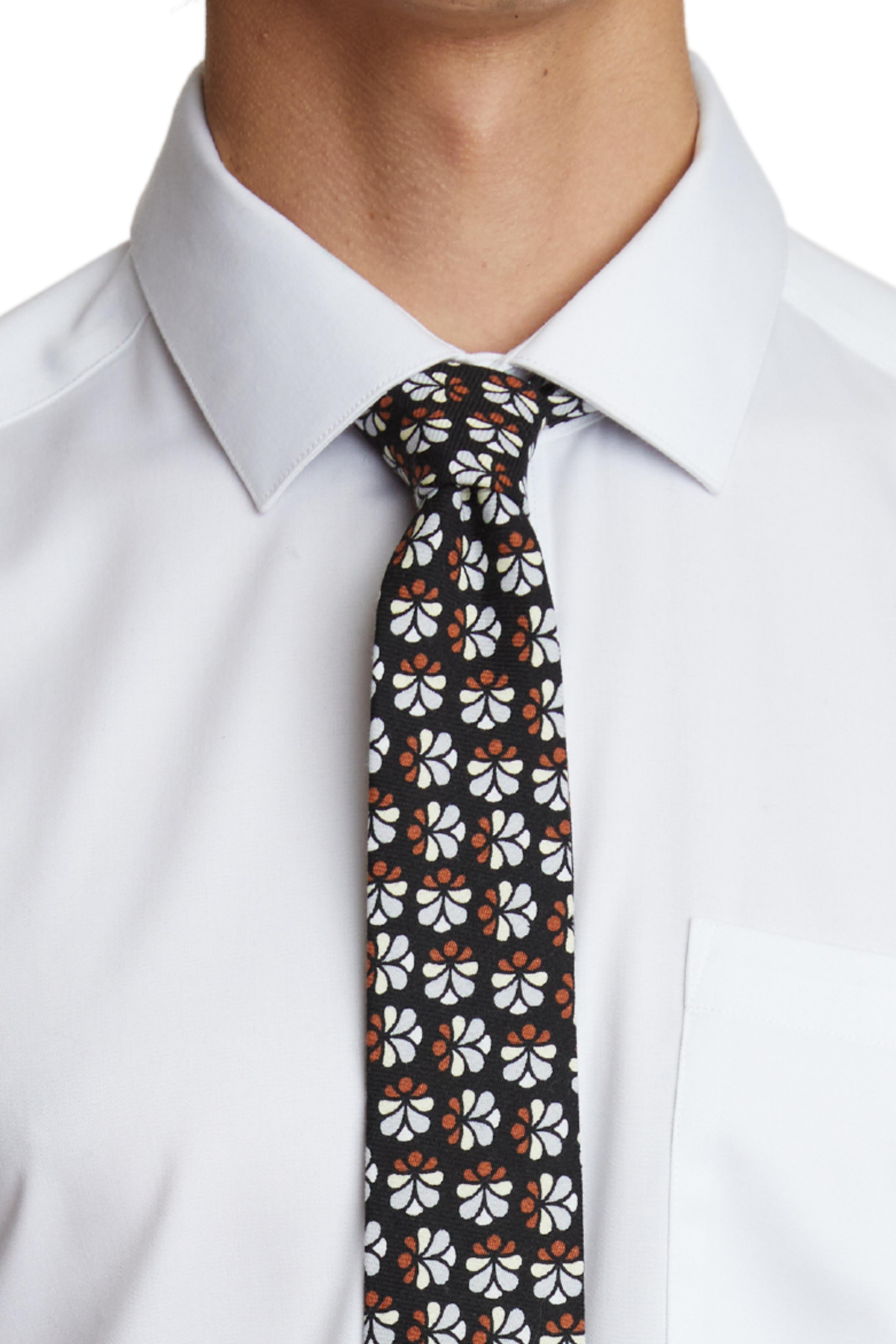 Stanley Woven Tie - Blk Retro