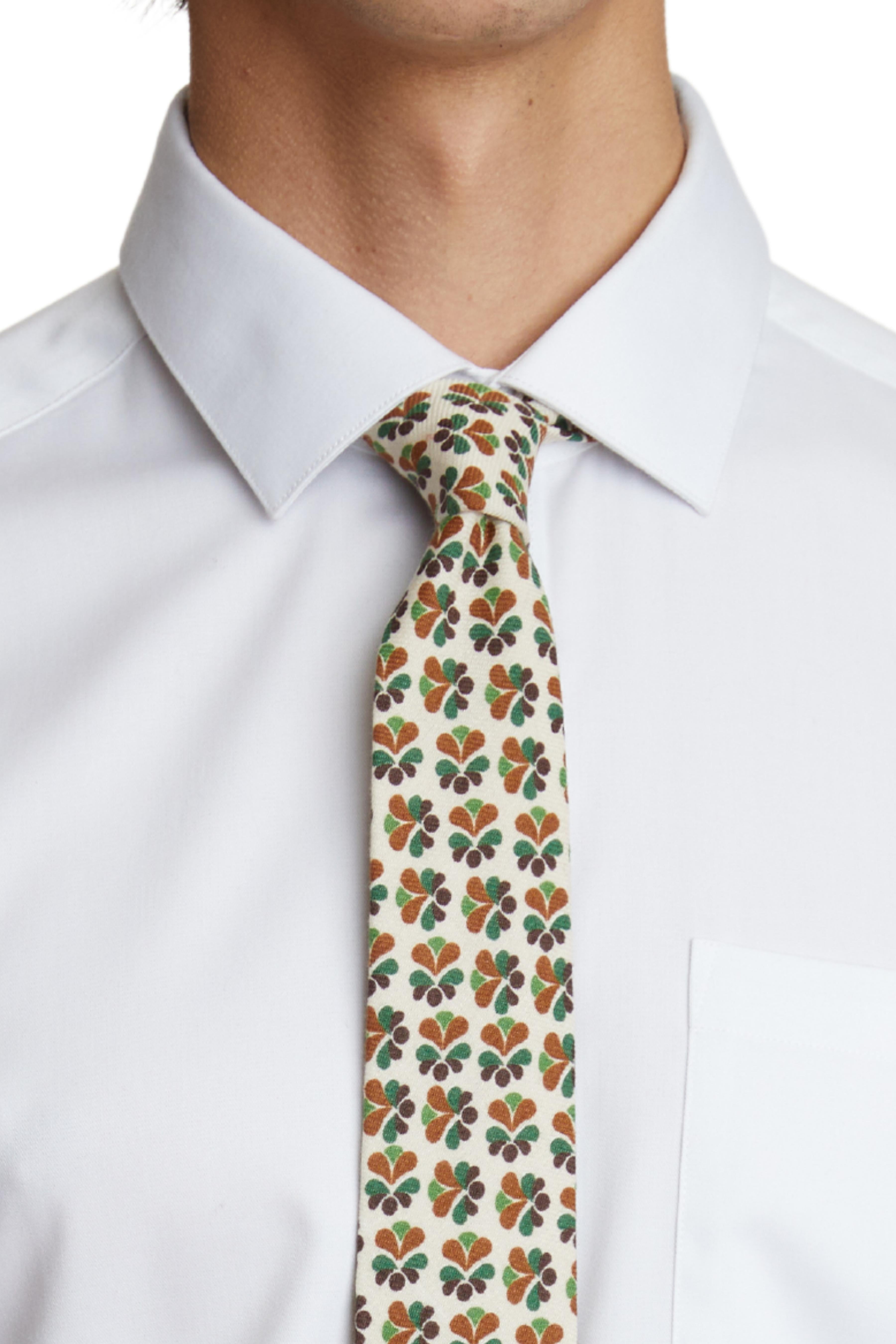 Stanley Woven Tie - Tanner