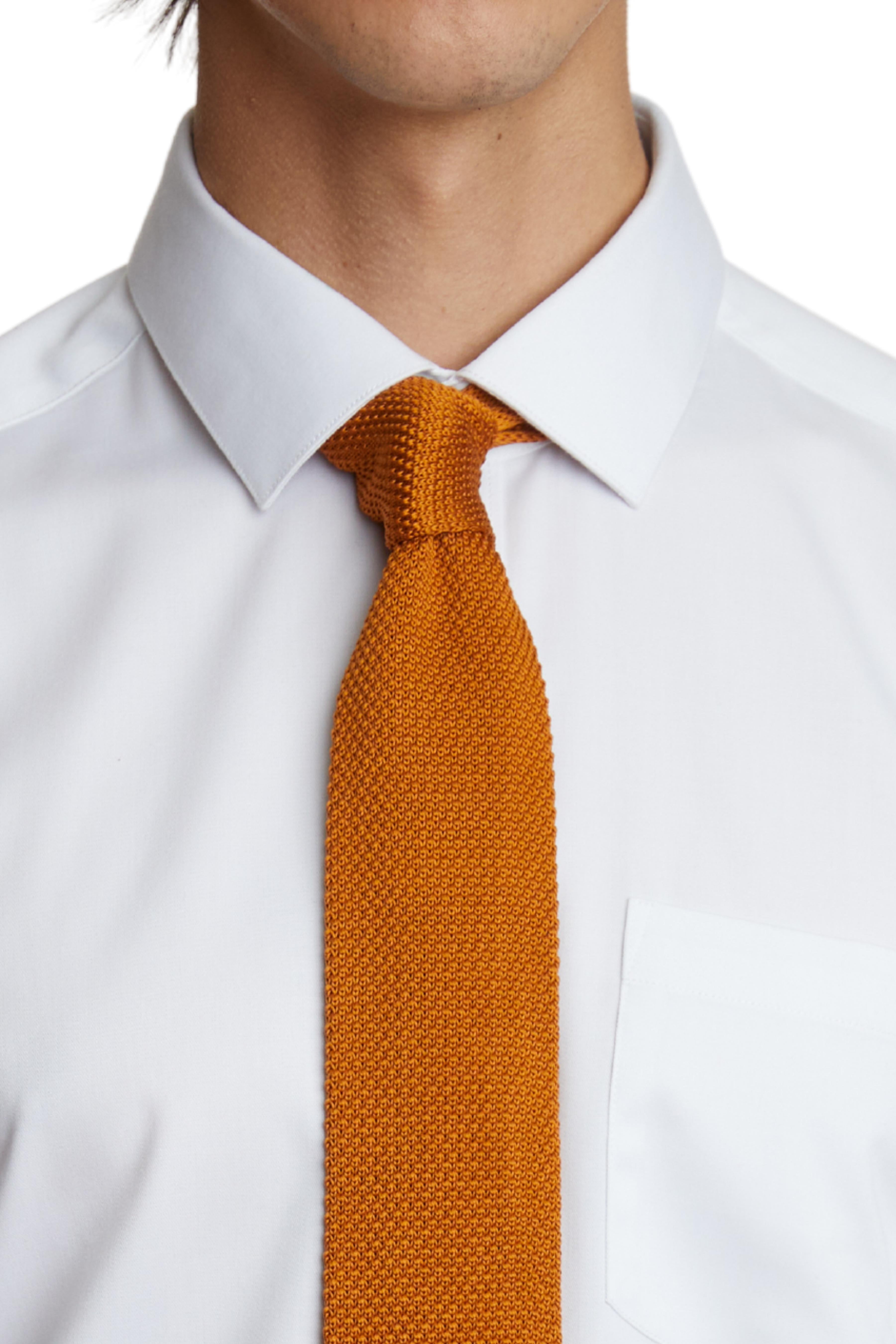 Stanley Knit Tie - Gingerbread