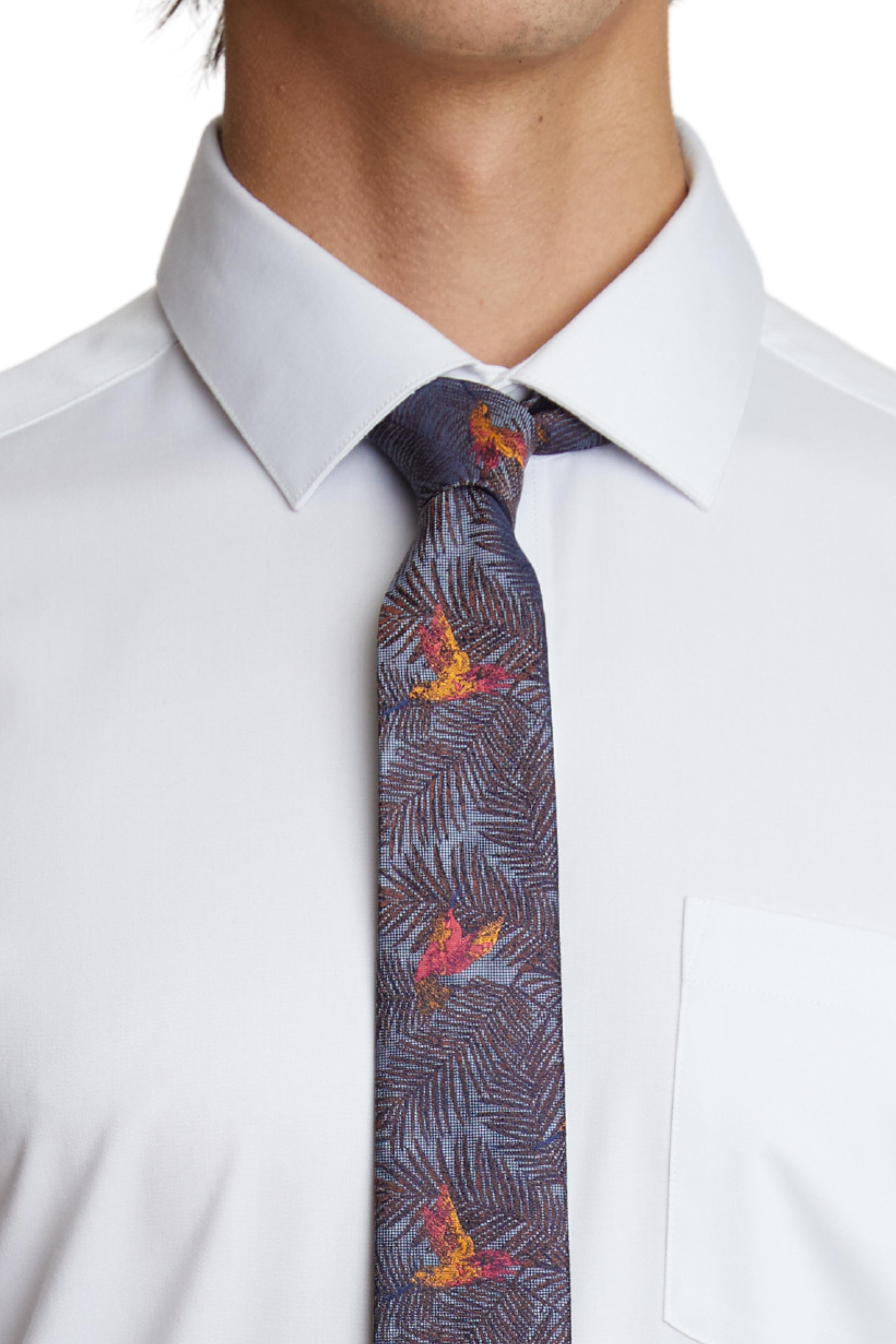 Stanley Jacquard Tie - Birds