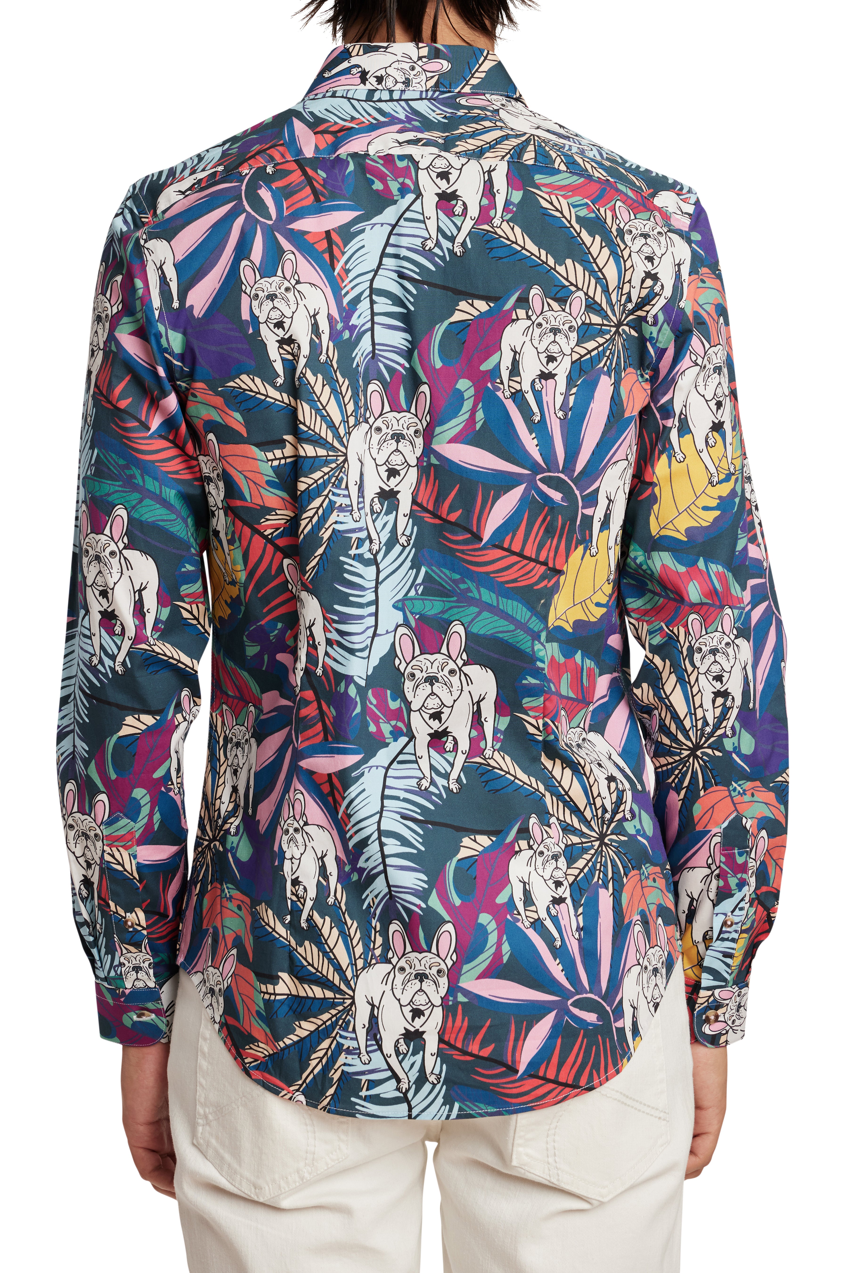 Samuel Spread Collar Shirt - Bulldog
