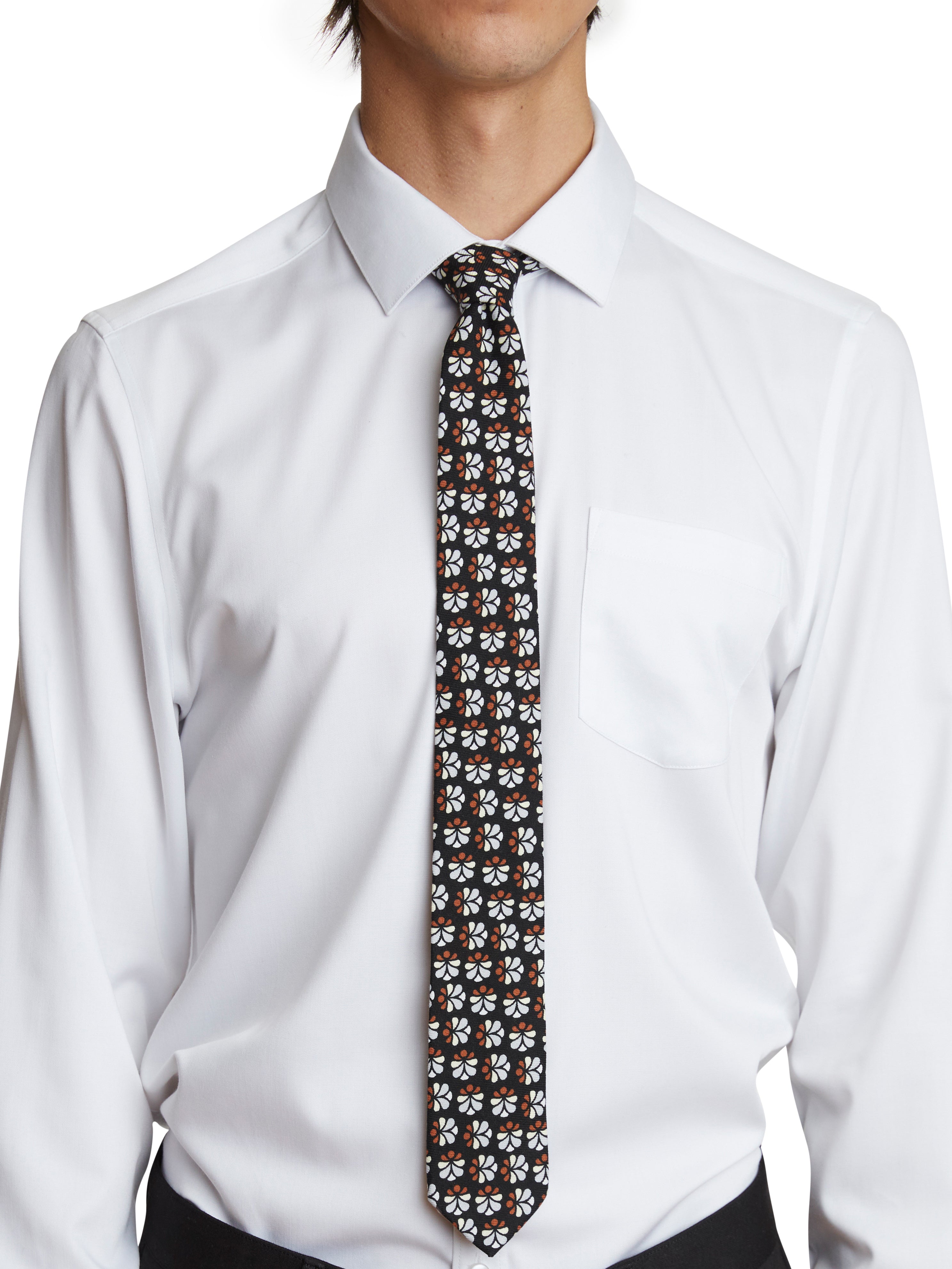 Stanley Woven Tie - Blk Retro