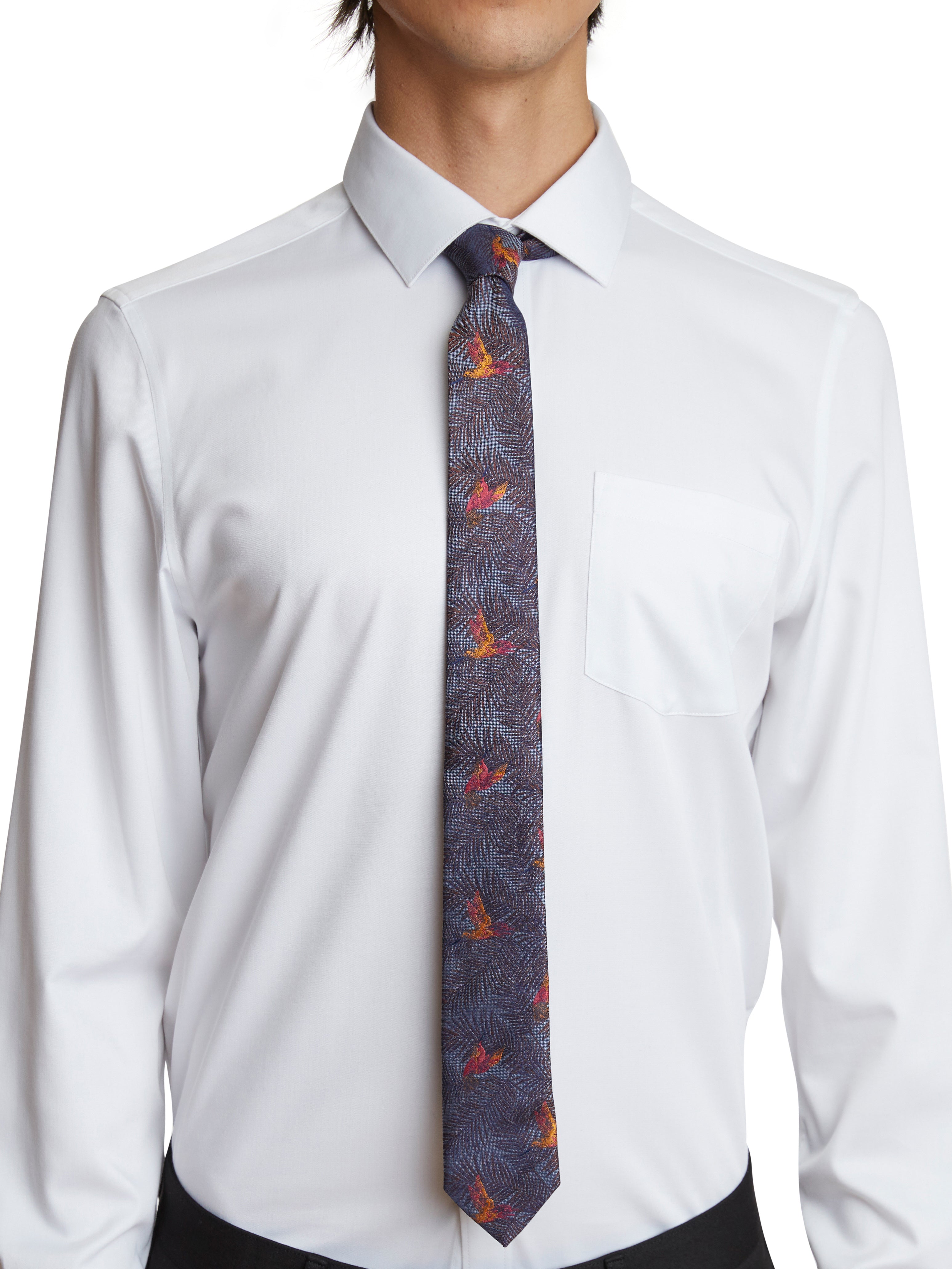 Stanley Jacquard Tie - Birds