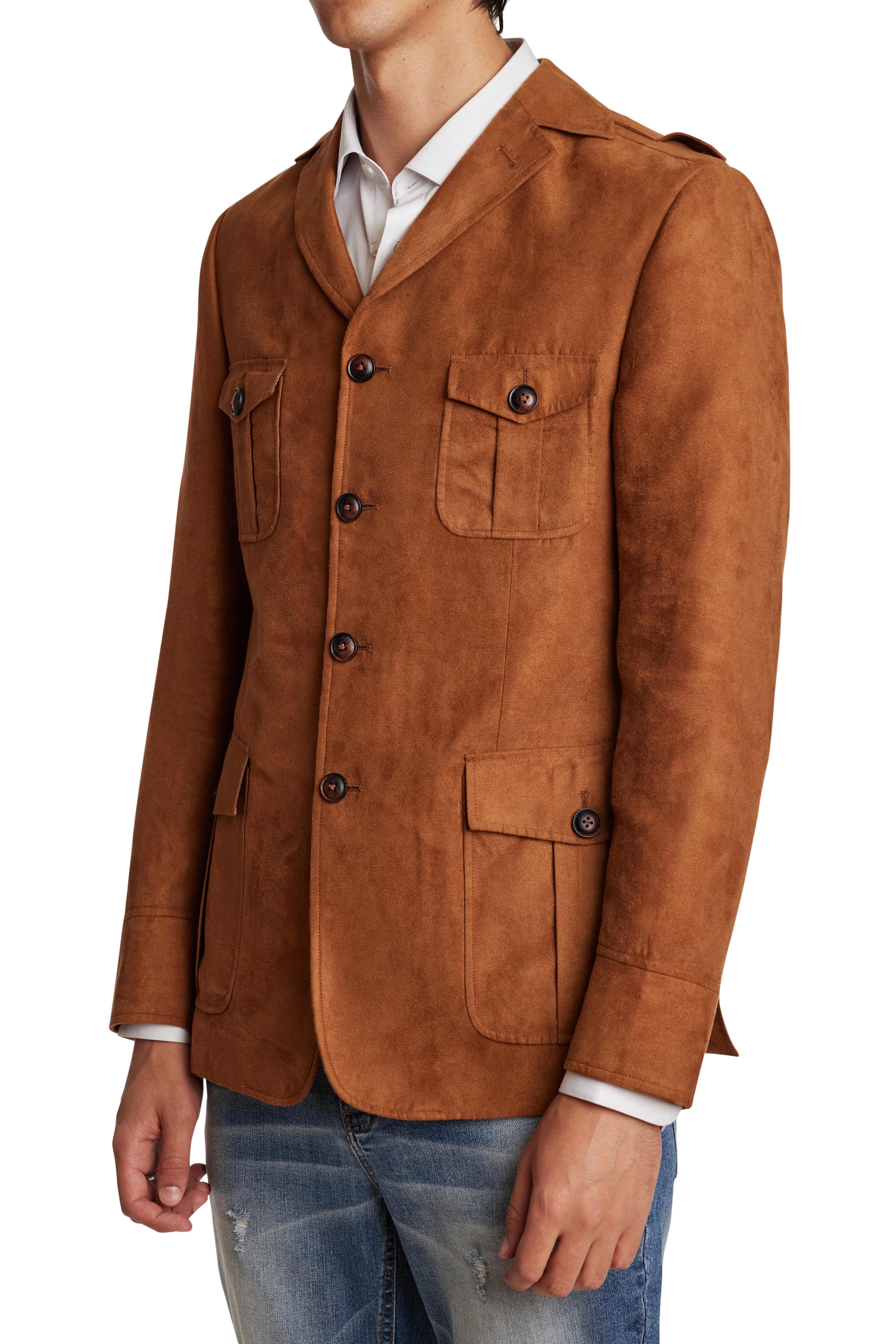 Earnest Utility Jacket - Slim - Cognac