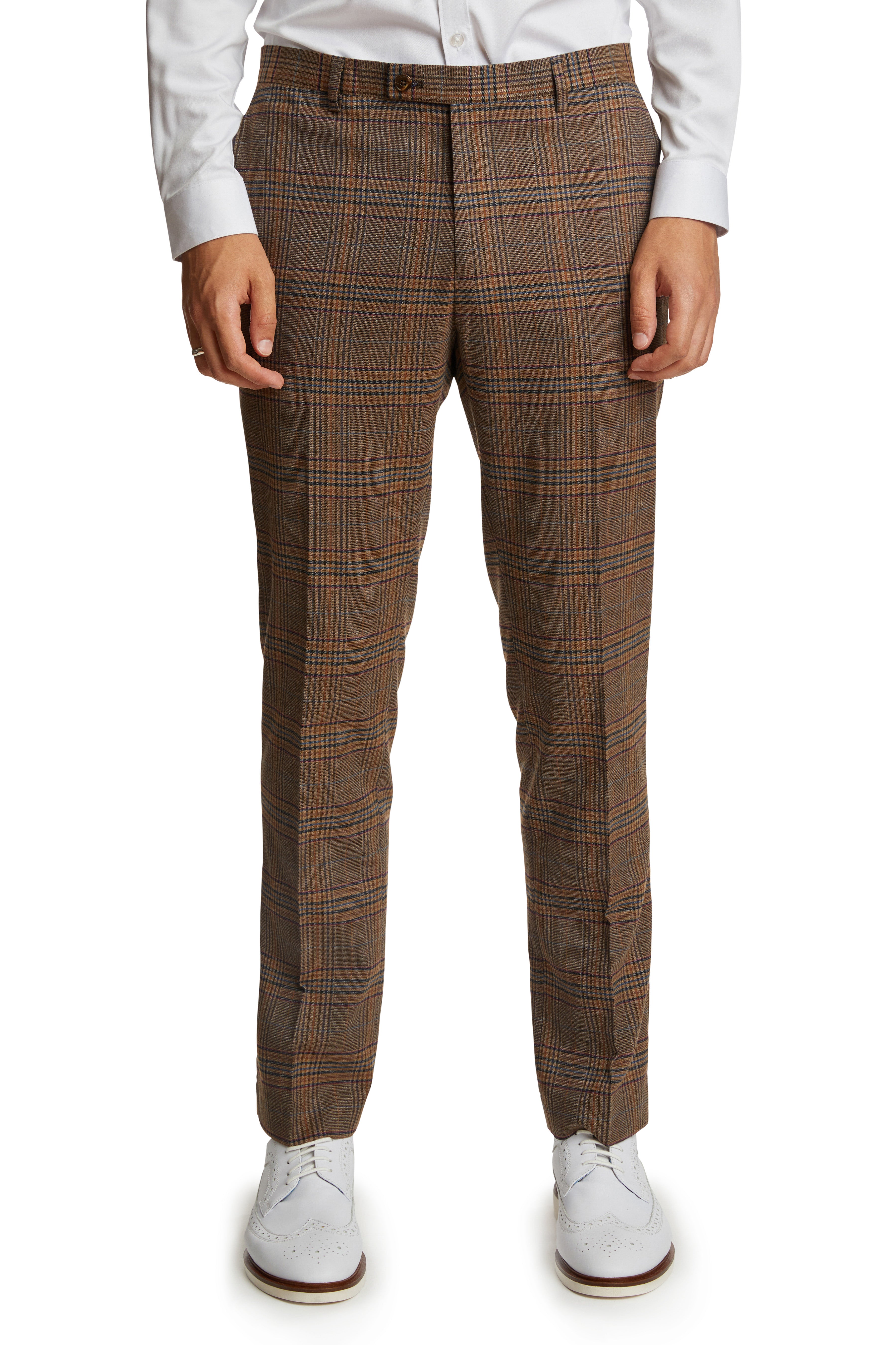 Downing Pants - slim - English Plaid