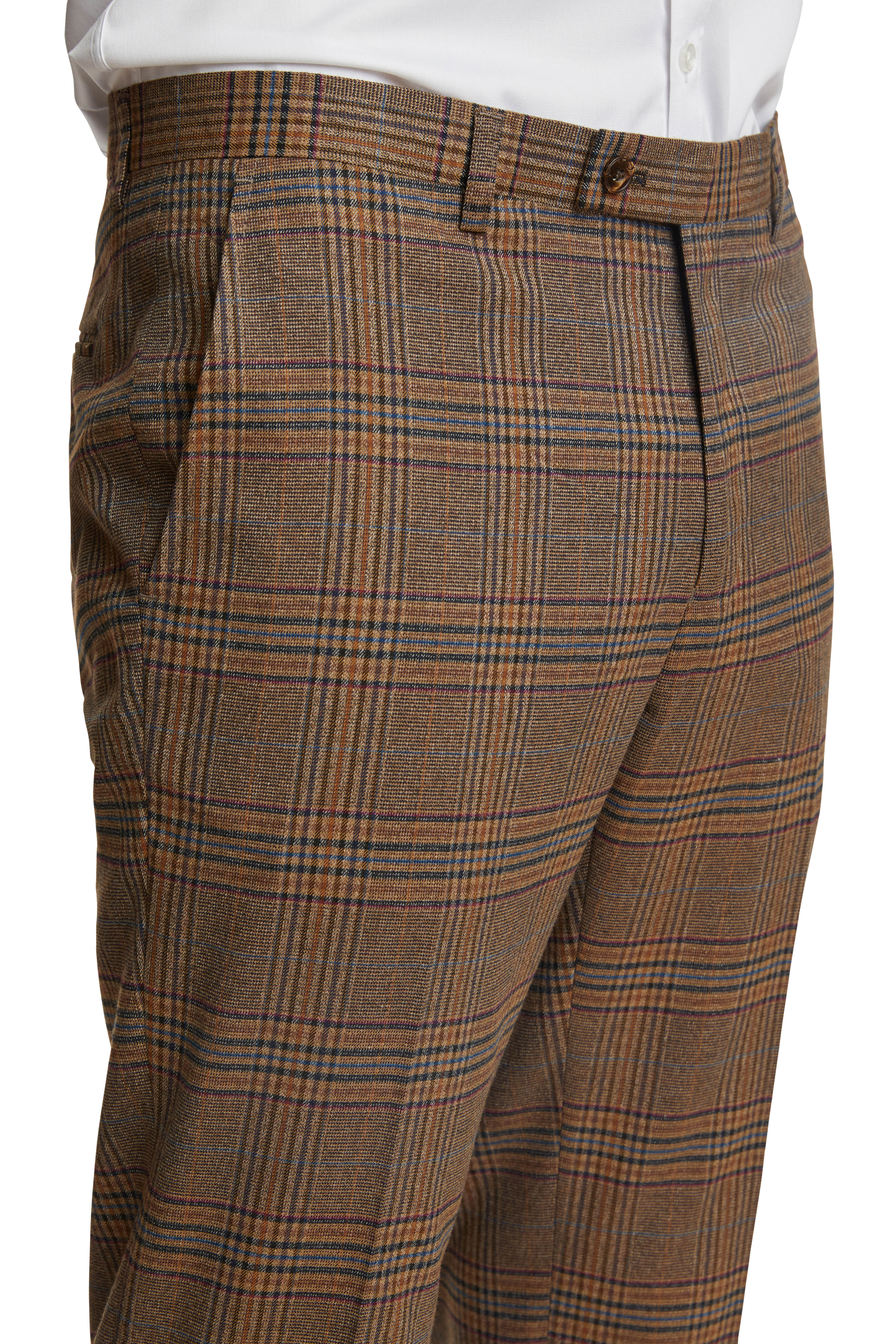 Downing Pants - slim - English Plaid