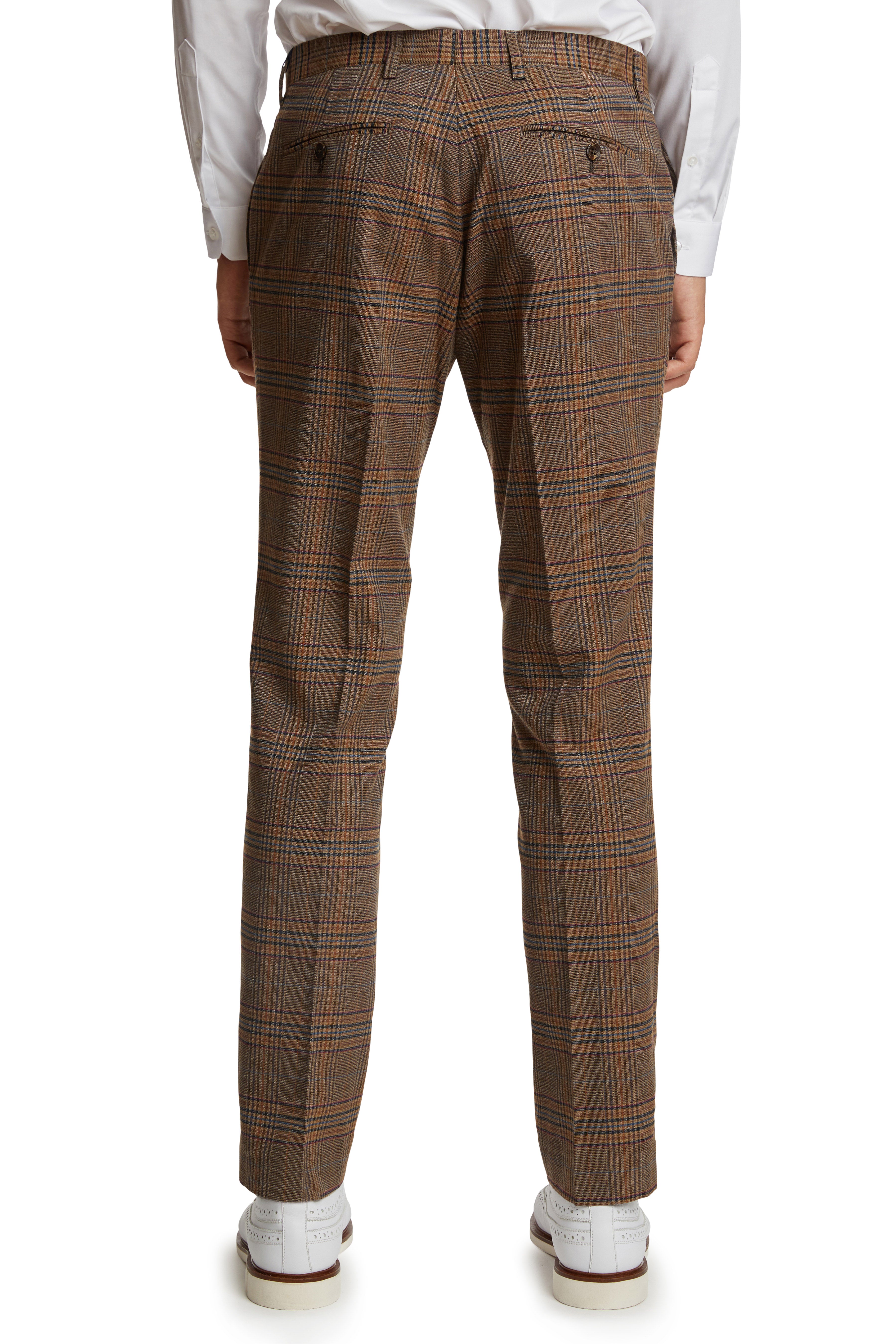 Downing Pants - slim - English Plaid