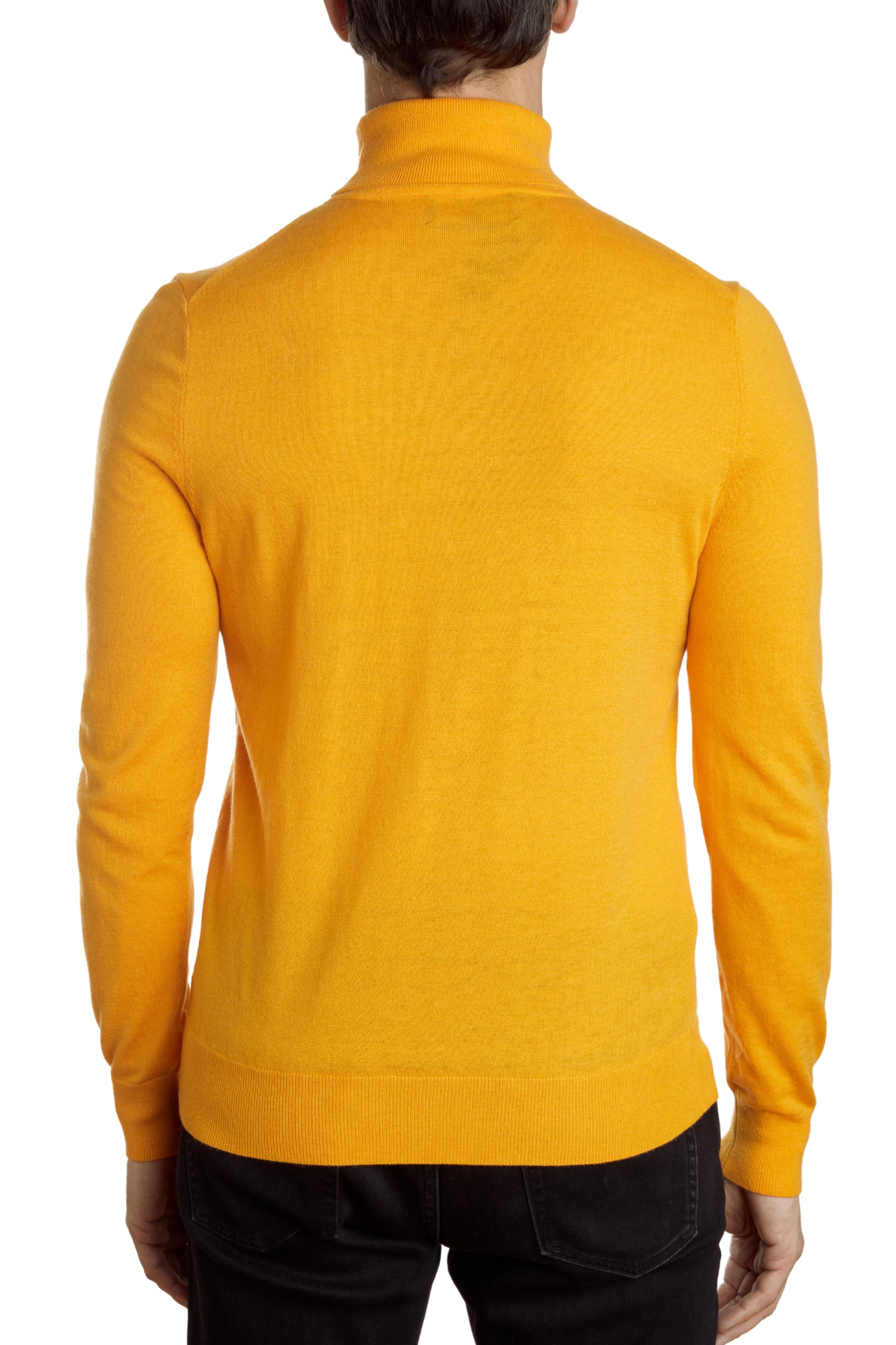 Fine Gauge Turtleneck - Honeycomb