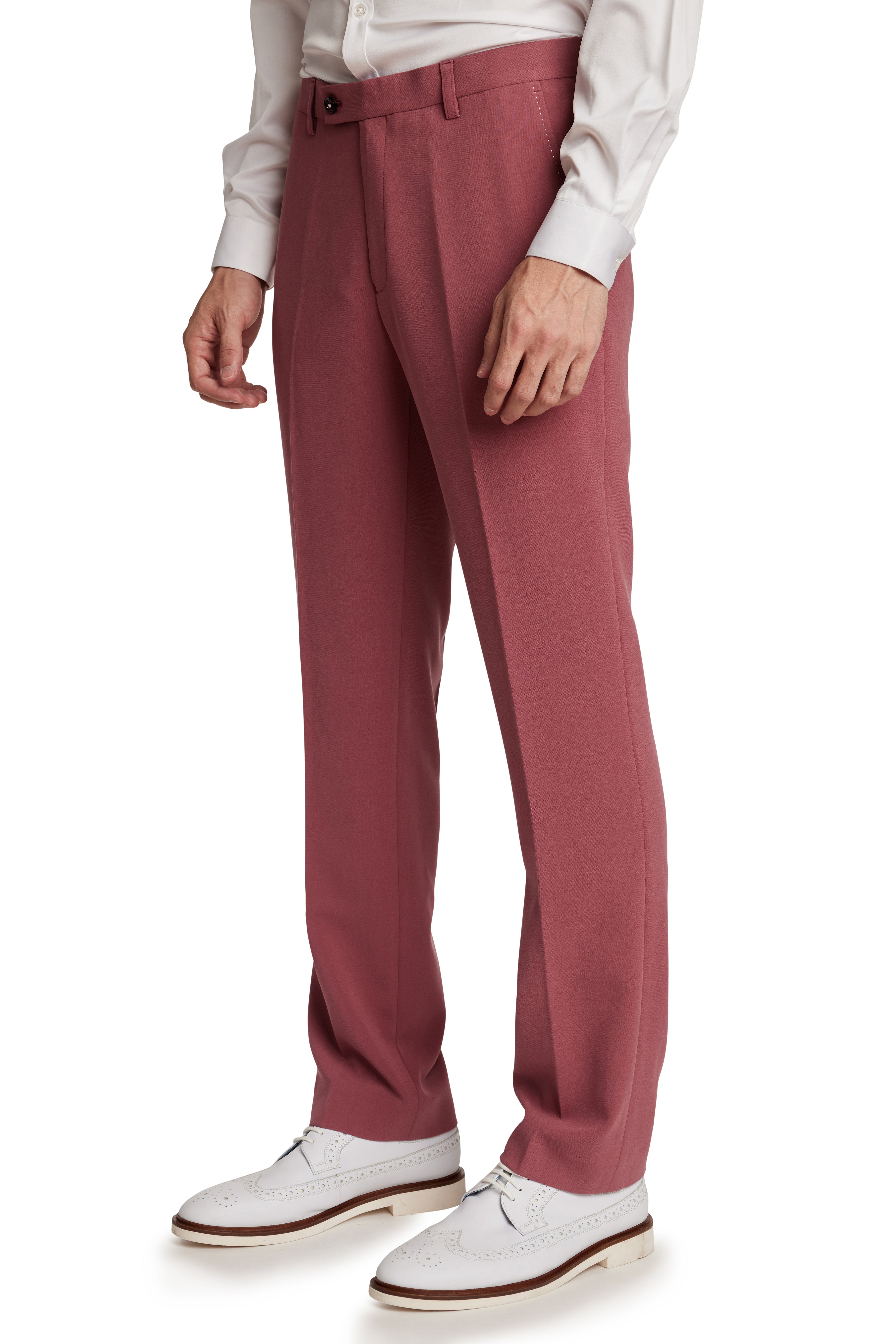 Downing Pants - slim - Dark Pink