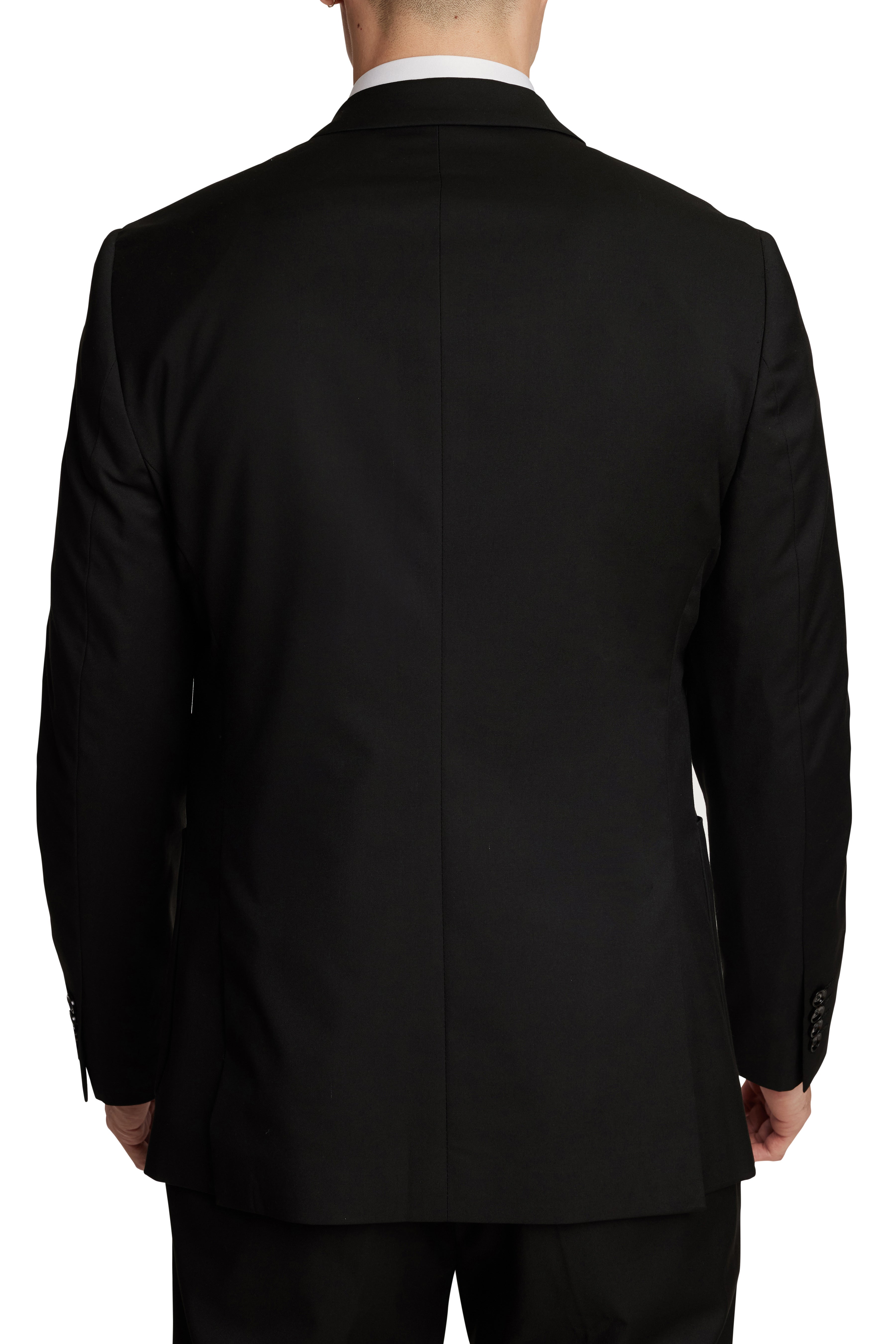 Dover Notch Jacket - slim - Simply Black