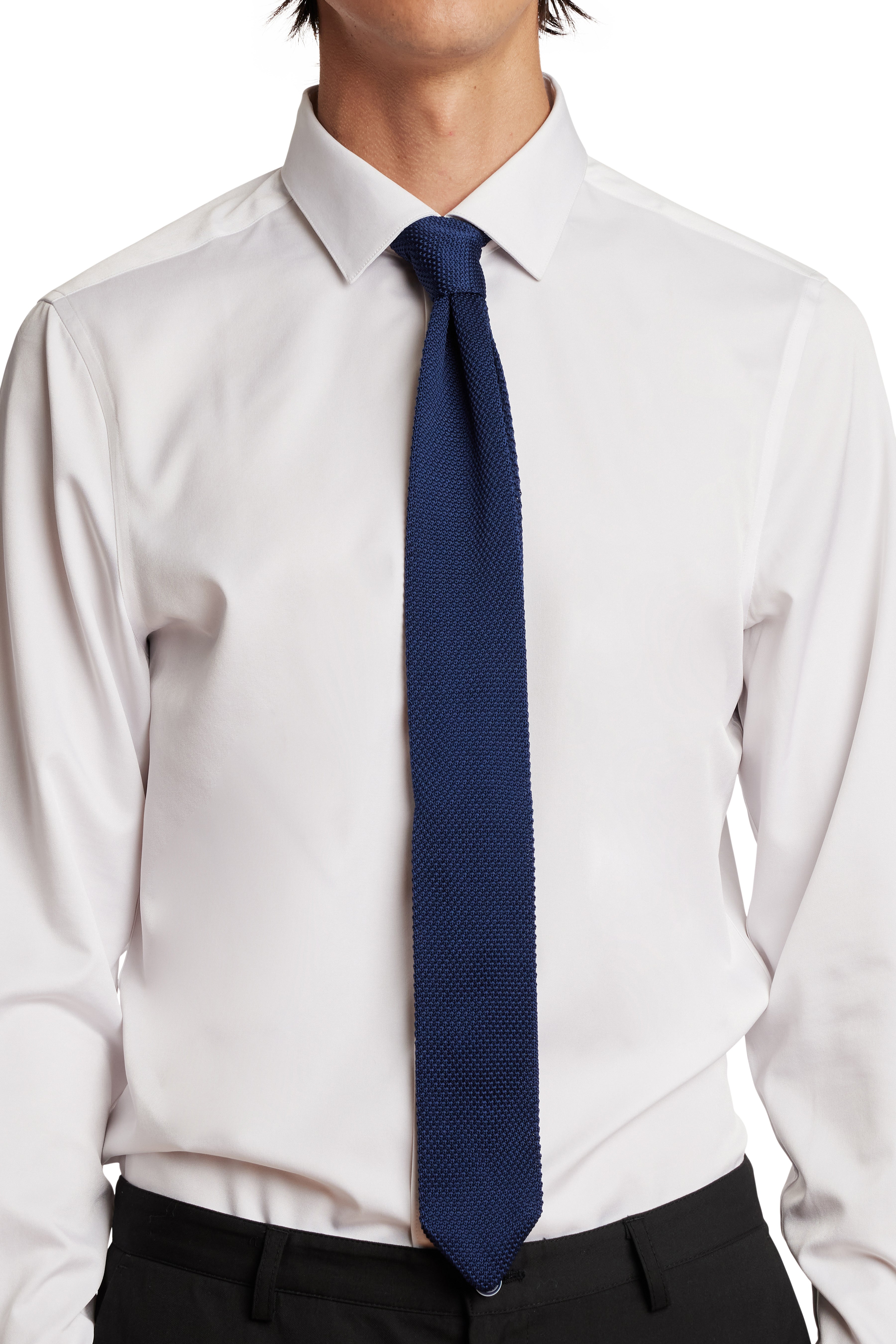 Stanley Knit Tie - Indigo