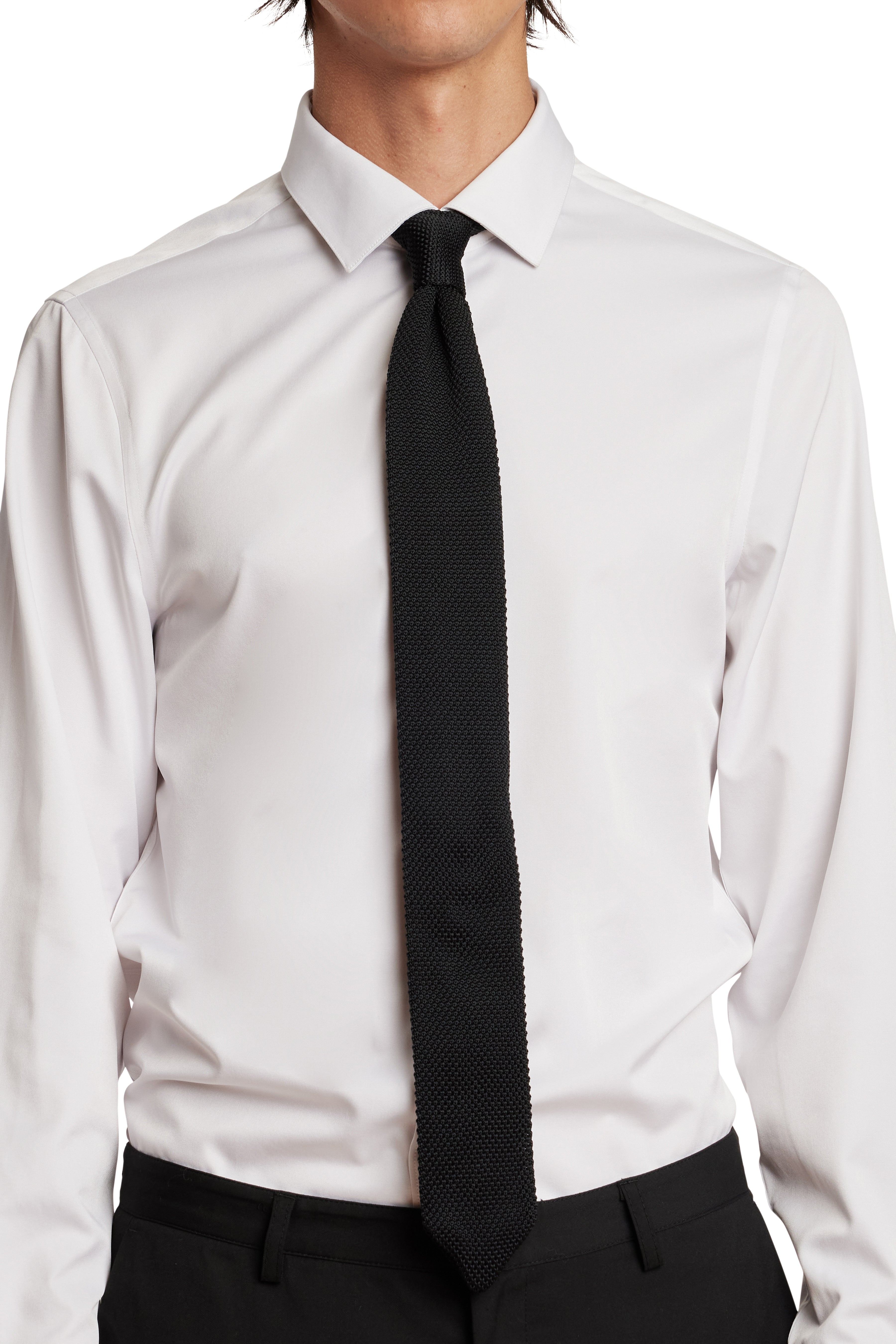 Stanley Knit Tie - Coal Black