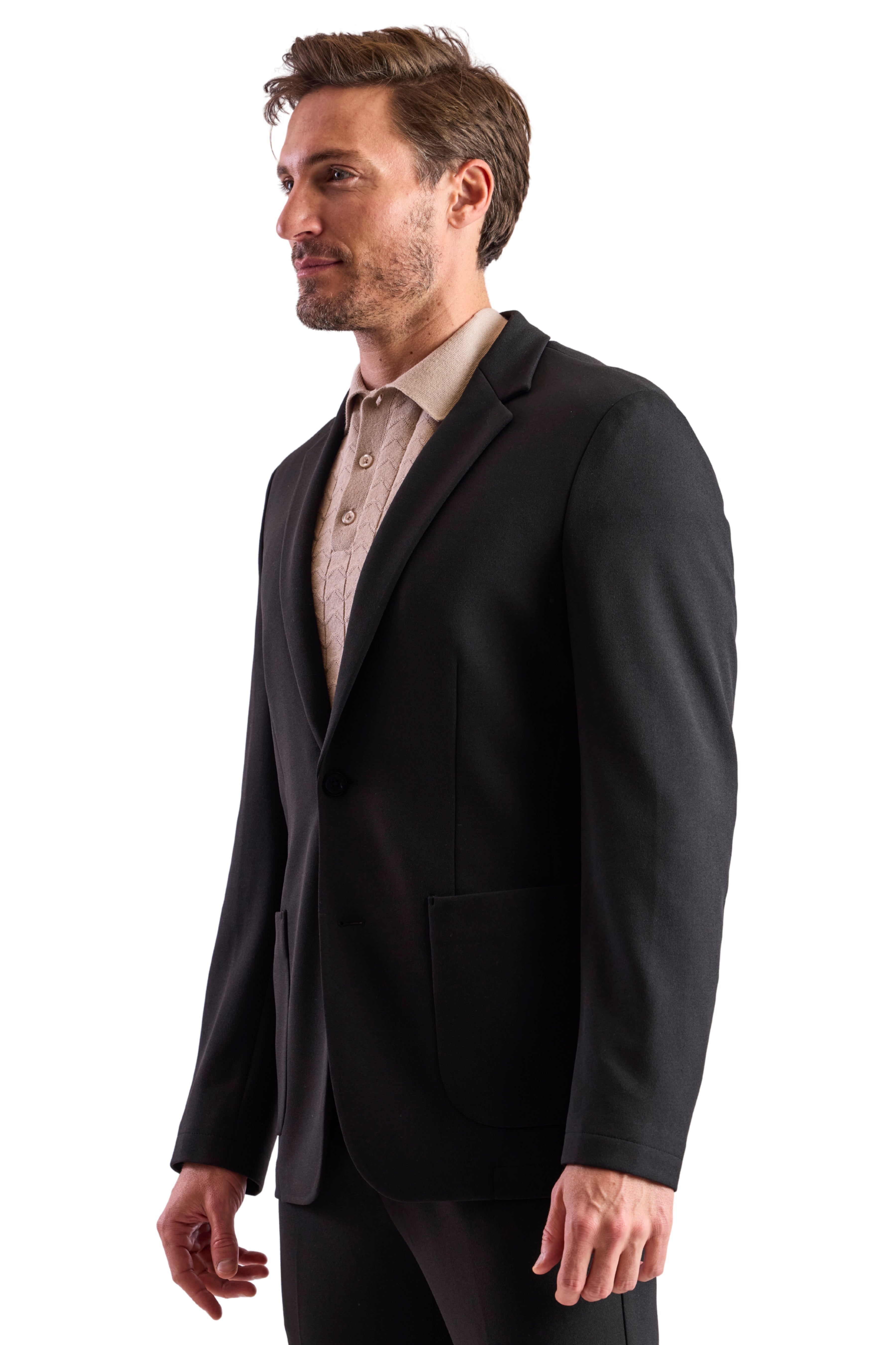 Travel Blazer - slim - Black Night