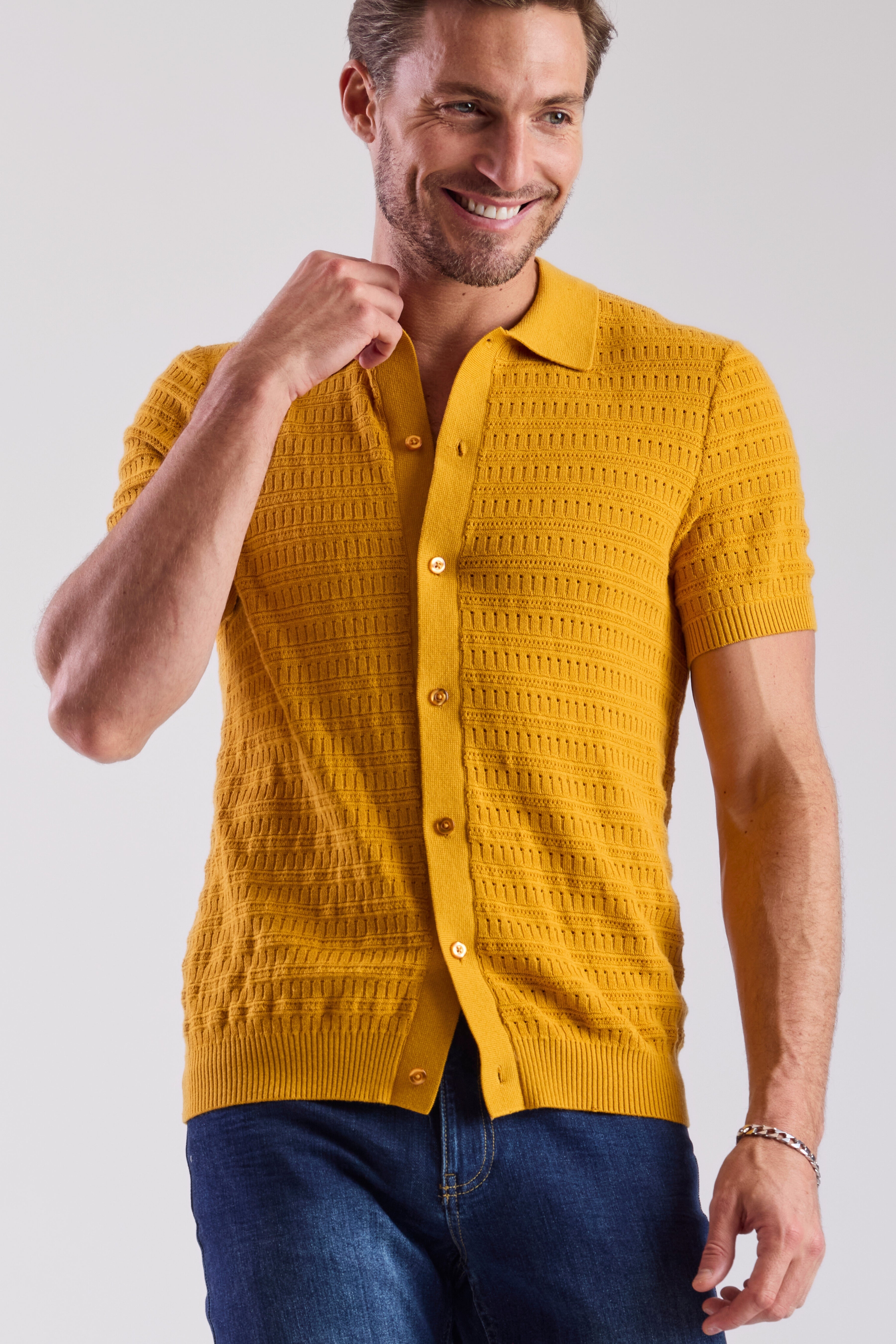 Full Placket Polo - Sun Cloud