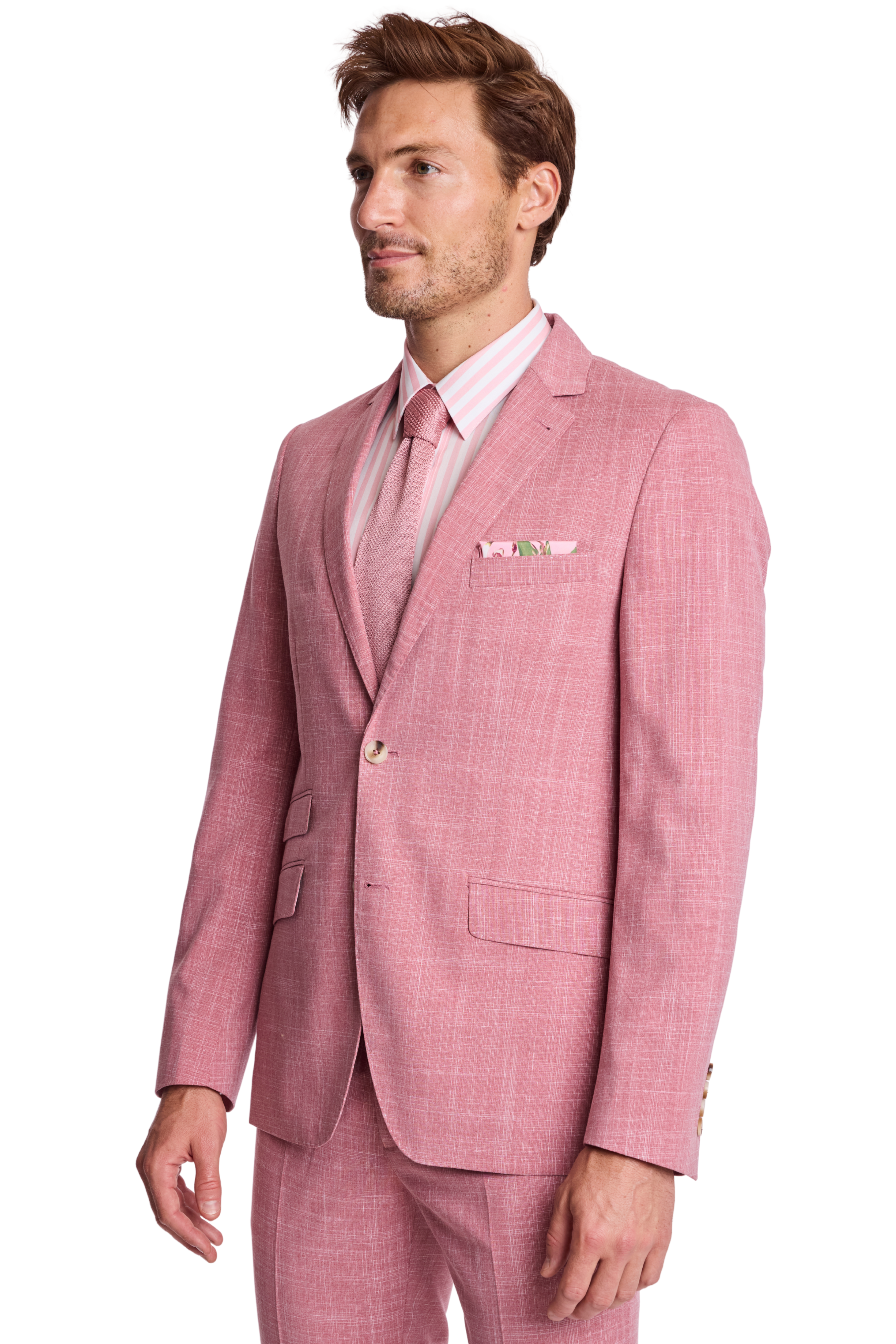 Dover Notch Jacket - slim - Pink Quartz