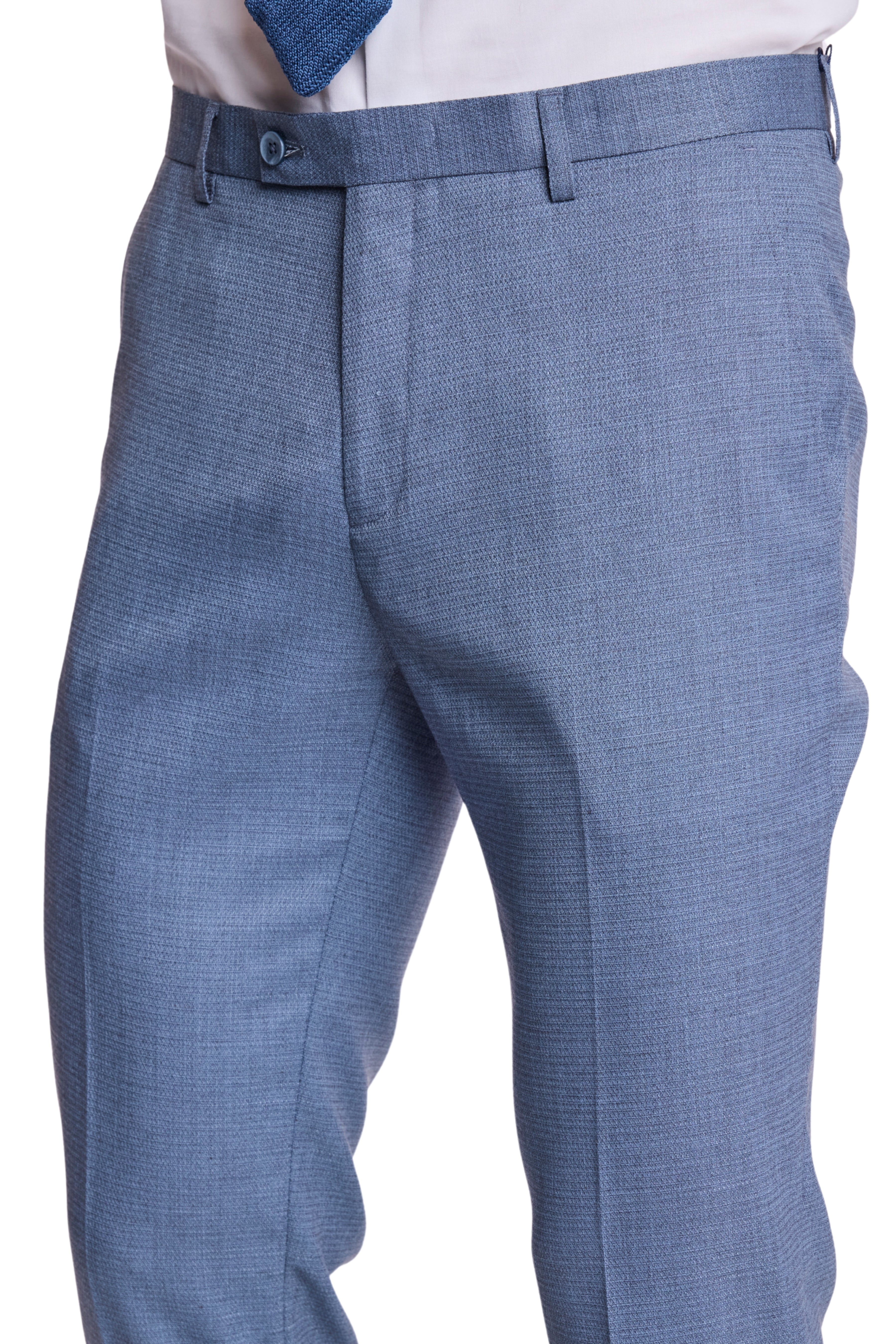 Downing Pants - slim - Grey Blue Ice